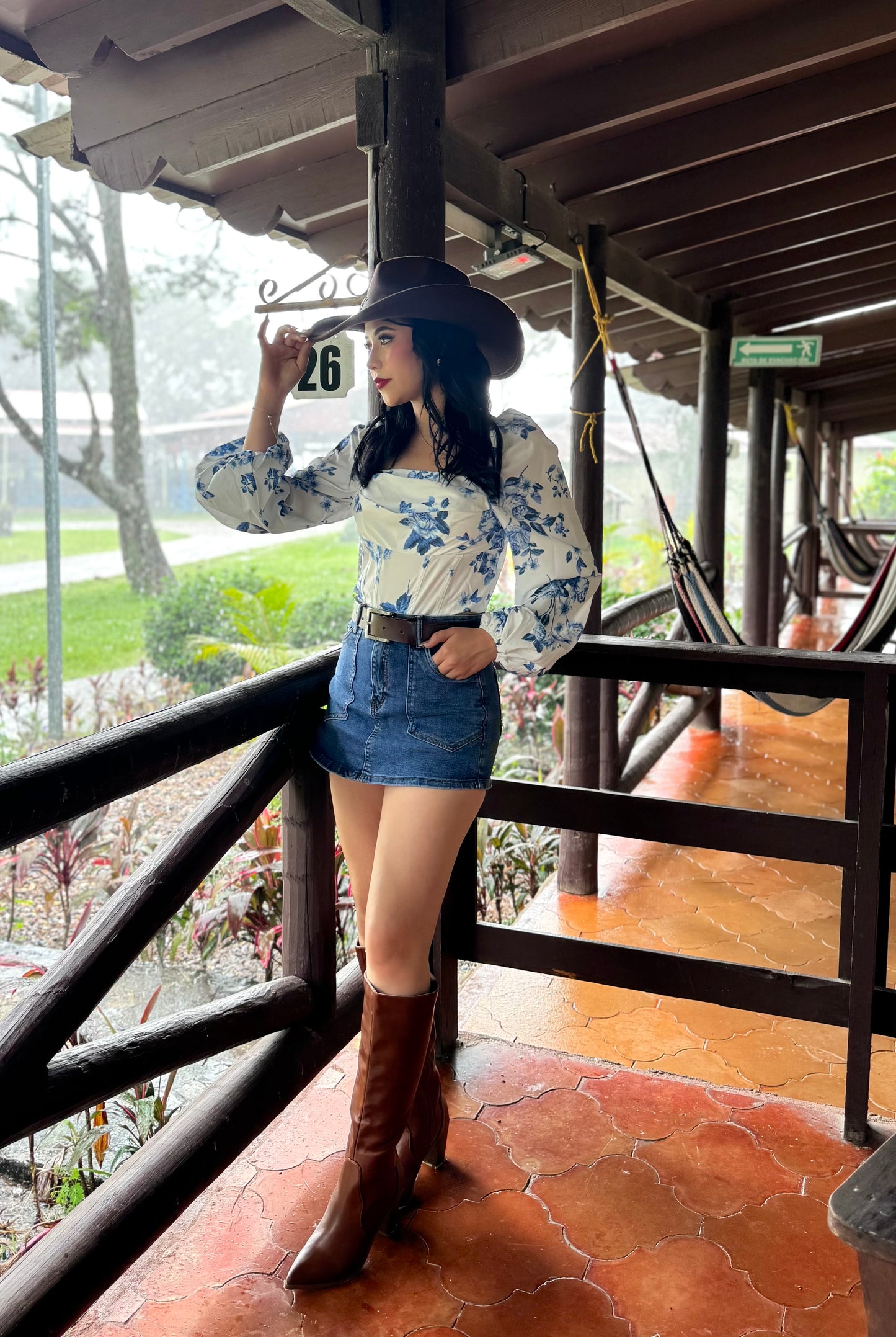FALDA SHORT DENIM