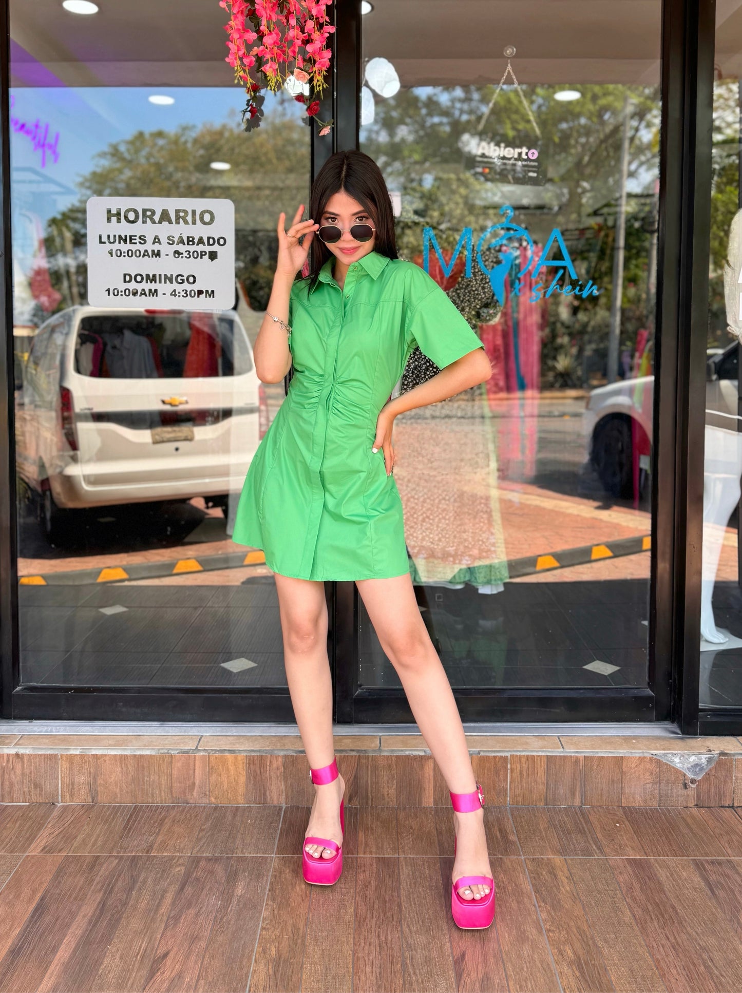 VESTIDO BOTÓN