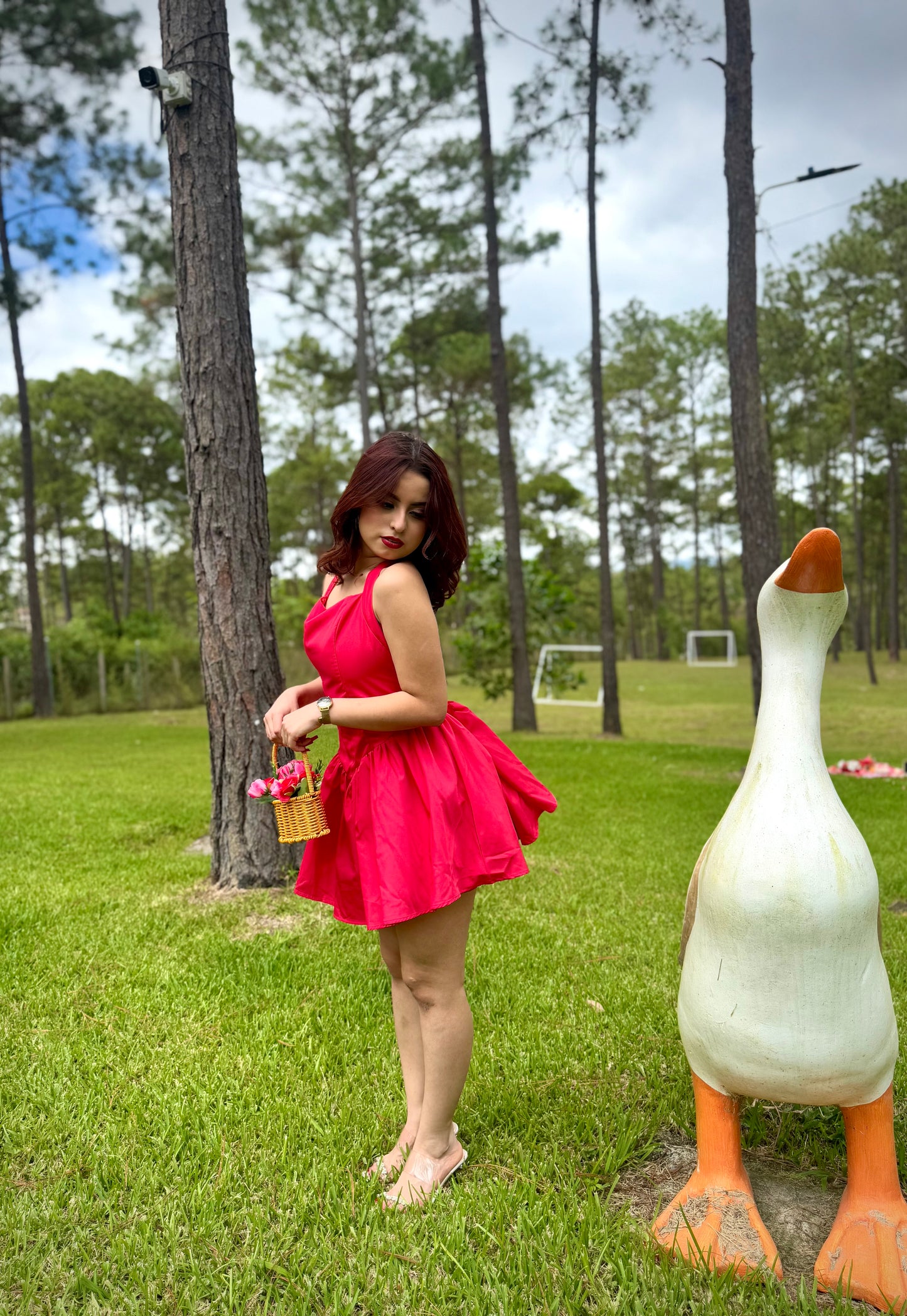 VESTIDO ANGEL CRINOLINA