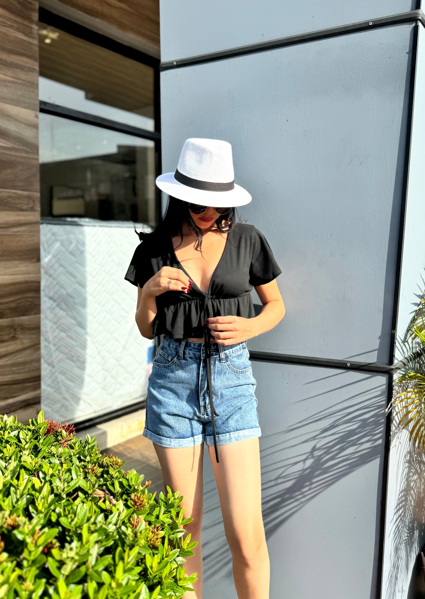 TOP ESTILO MARIPOSA