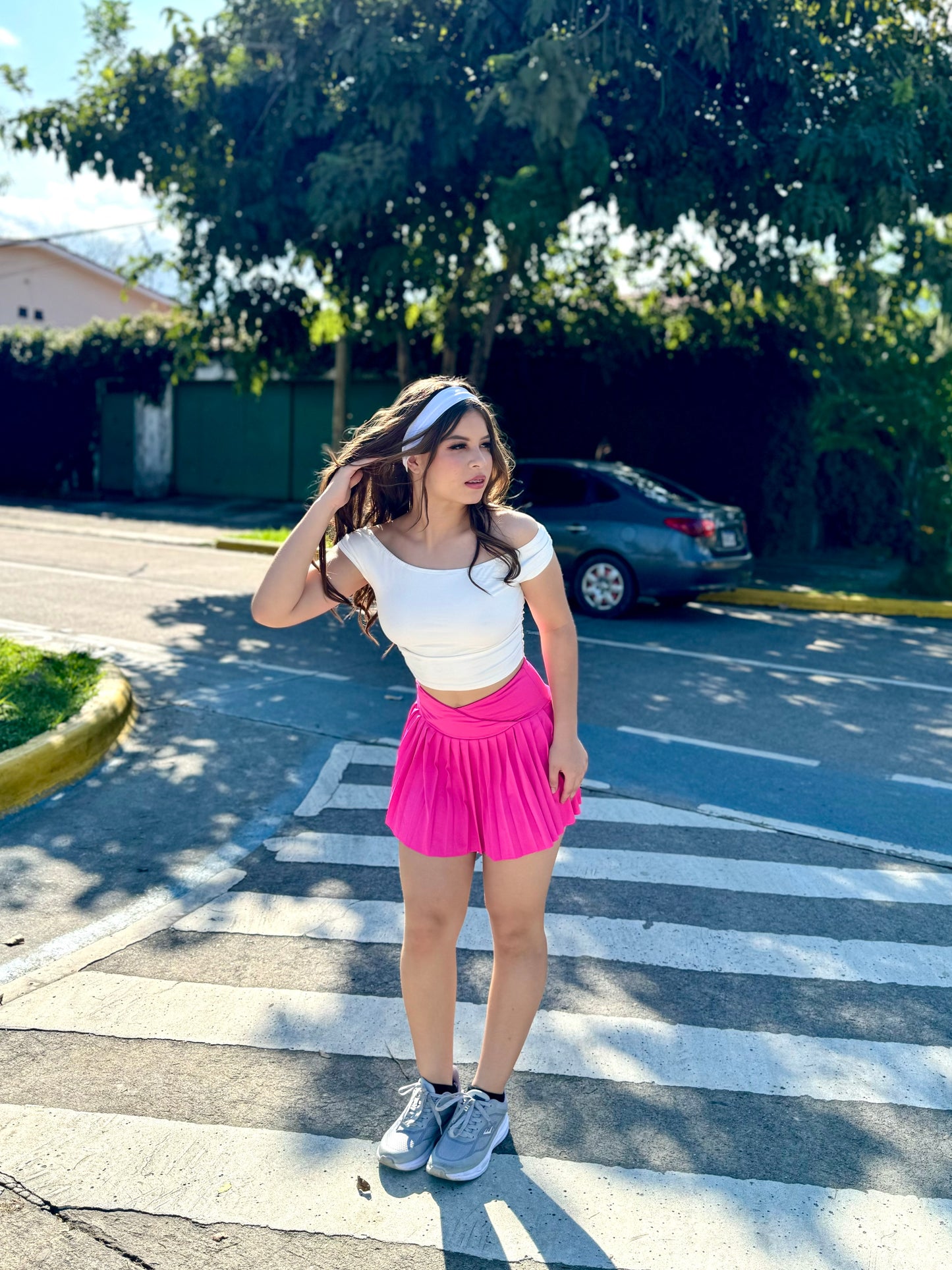 FALDA DEPORTIVA PLISADA