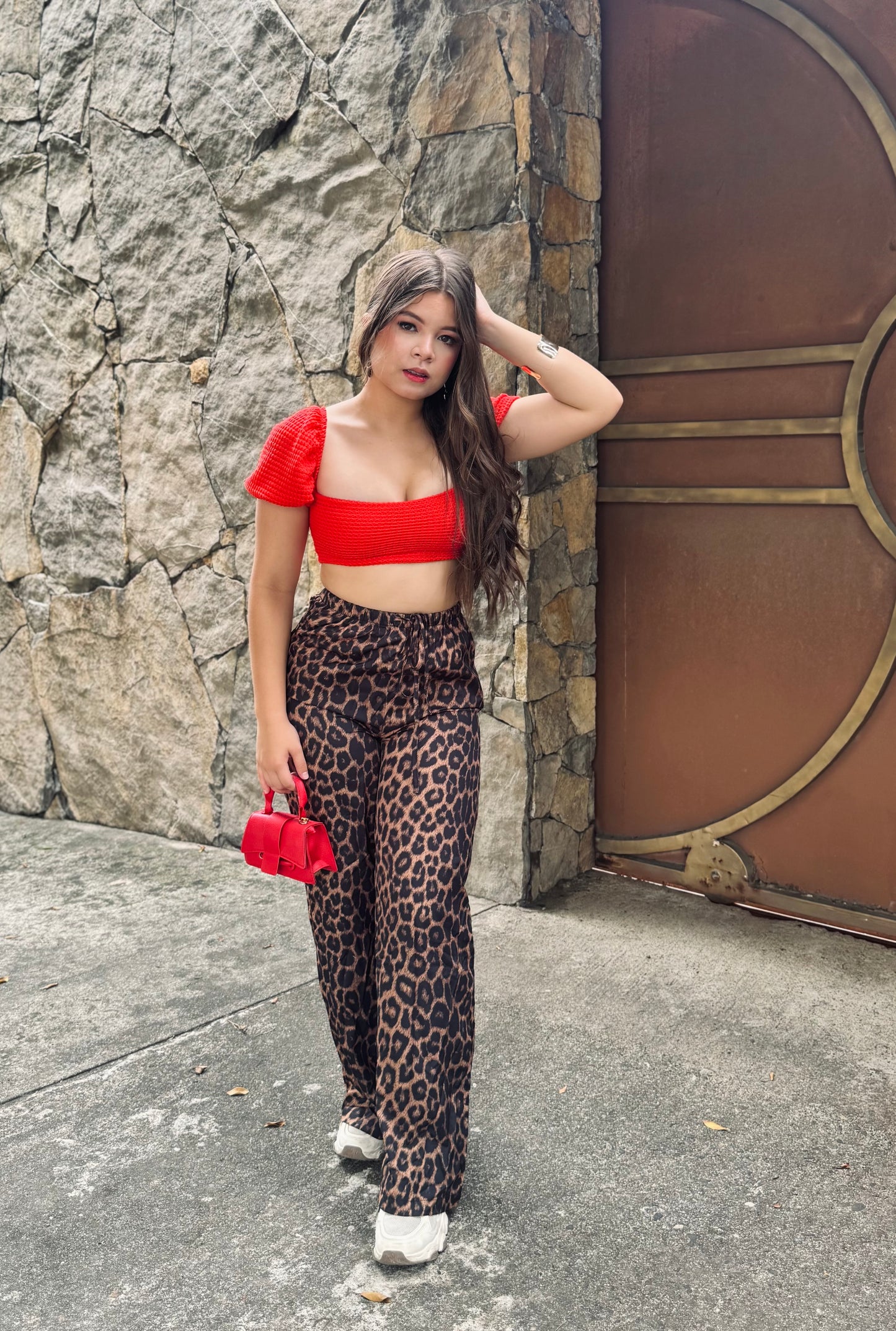 PANTS LEOPARDO
