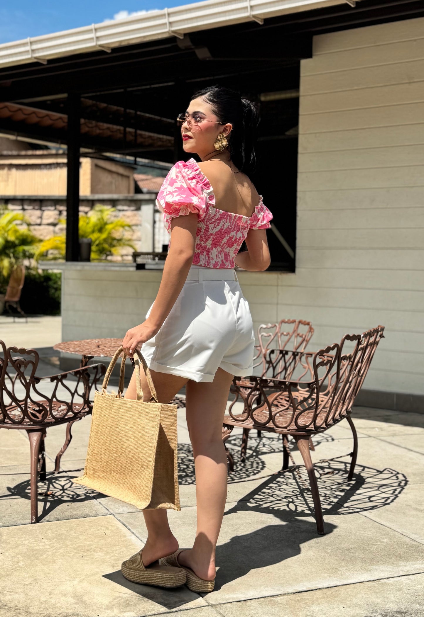 TOP MARGARITA FLORAL
