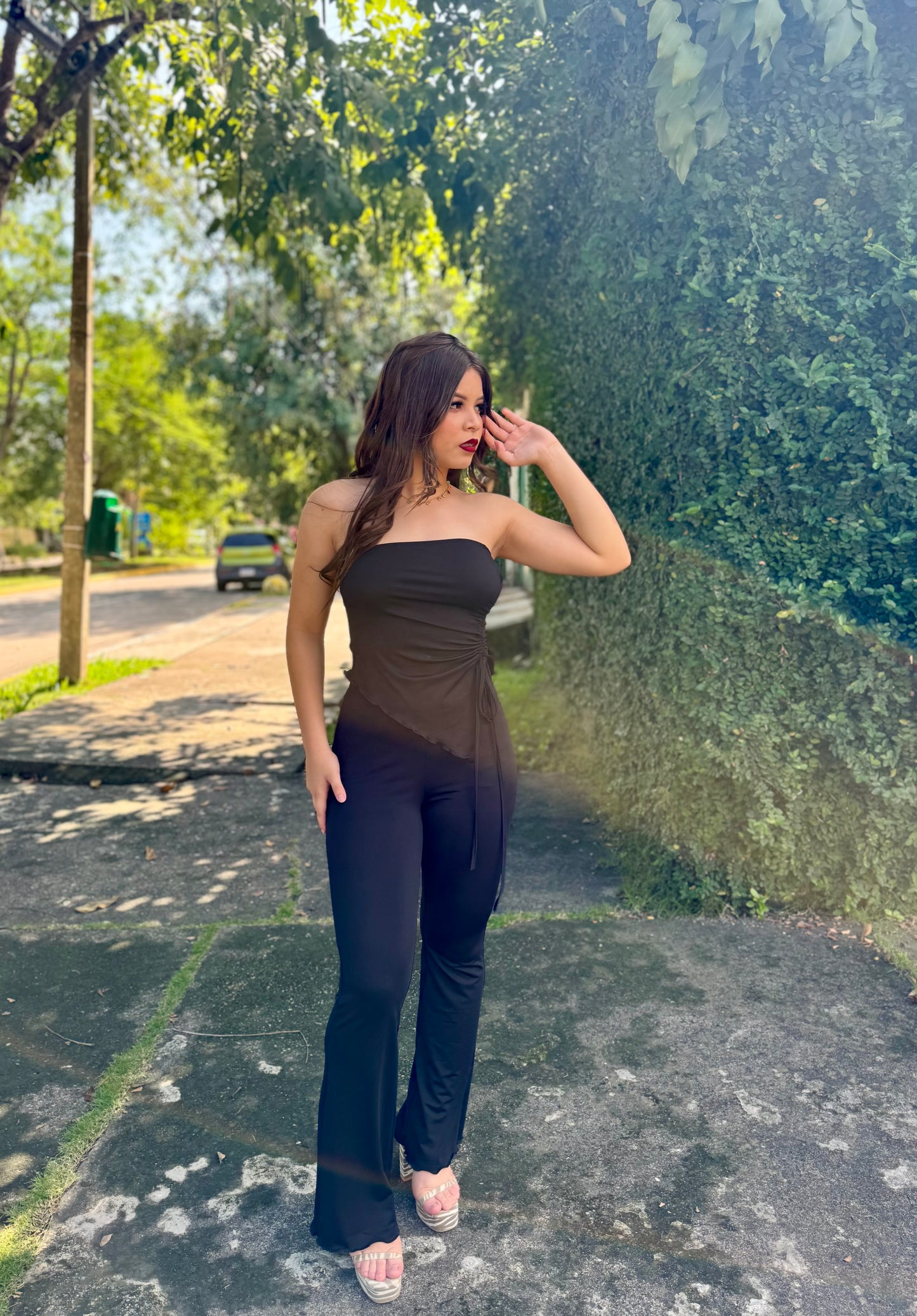 CONJUNTO TOP RIBETE