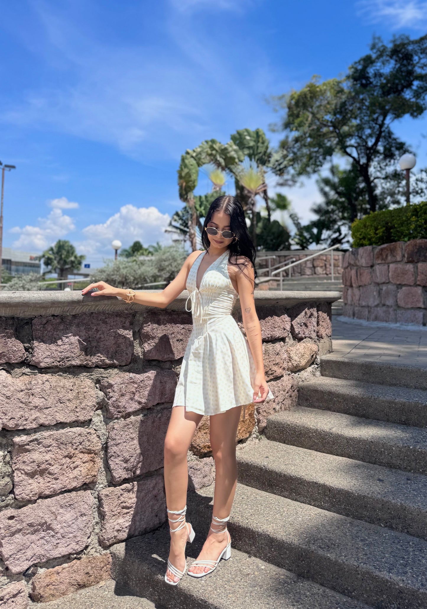 YELLOW DRESS ESTILO CORSE