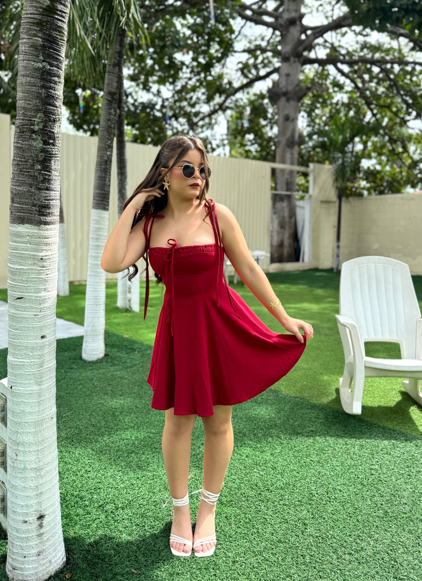 VESTIDO CUTE OCRE