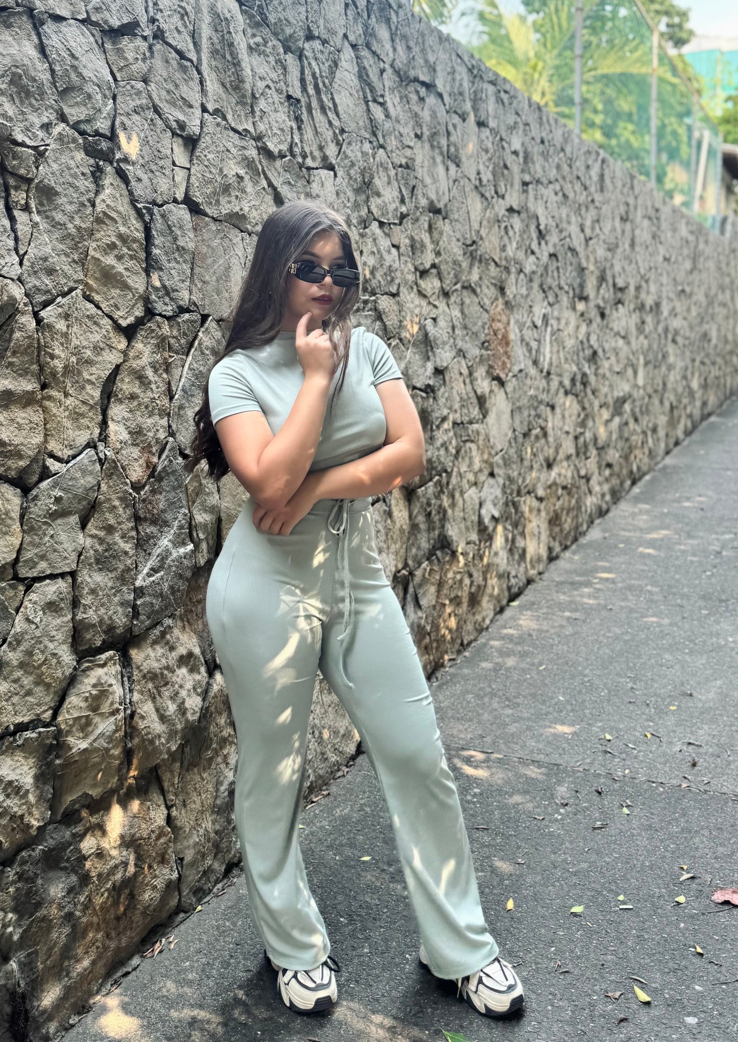 CONJUNTO CASUAL TELA SUAVE