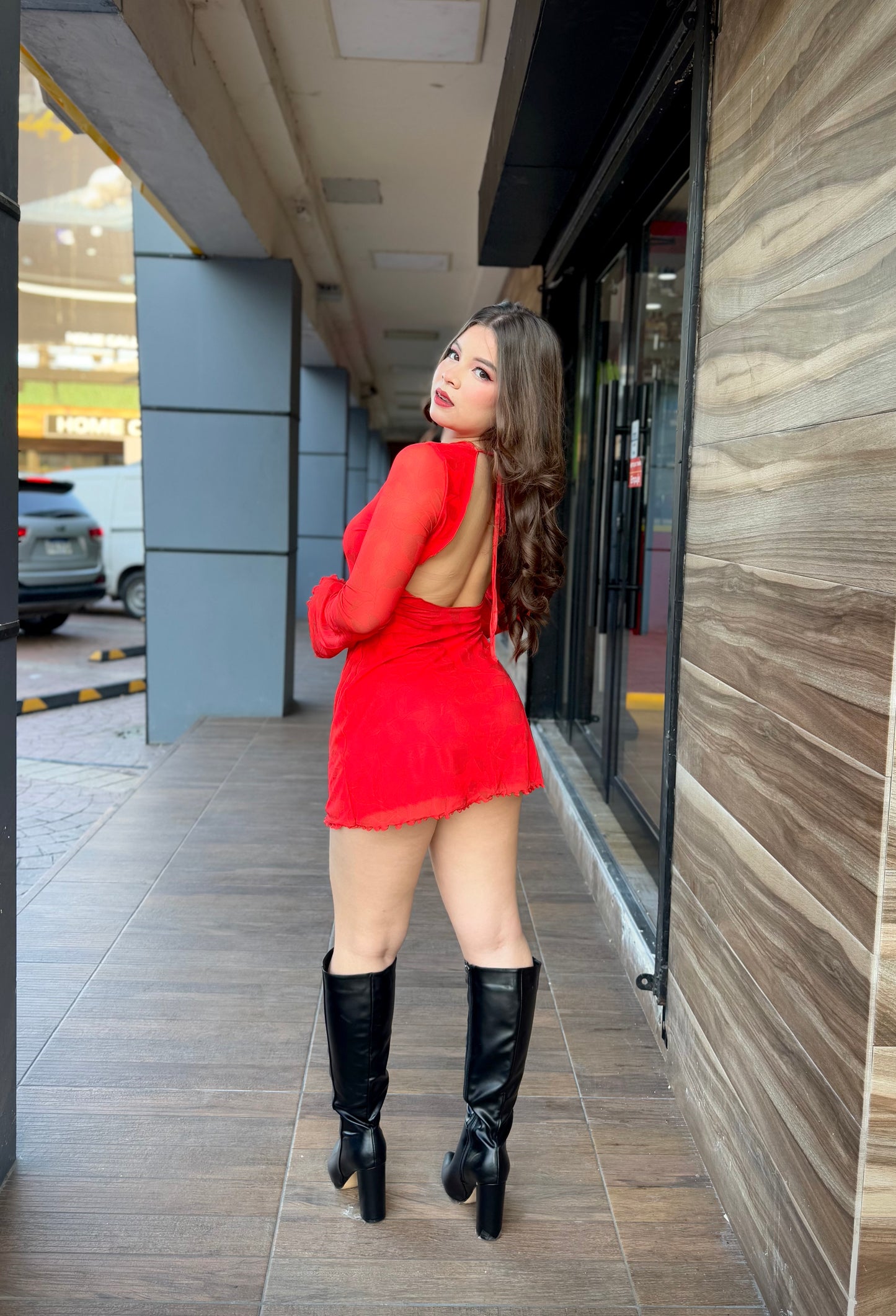 VESTIDO ESPALDA DESCUBIERTA