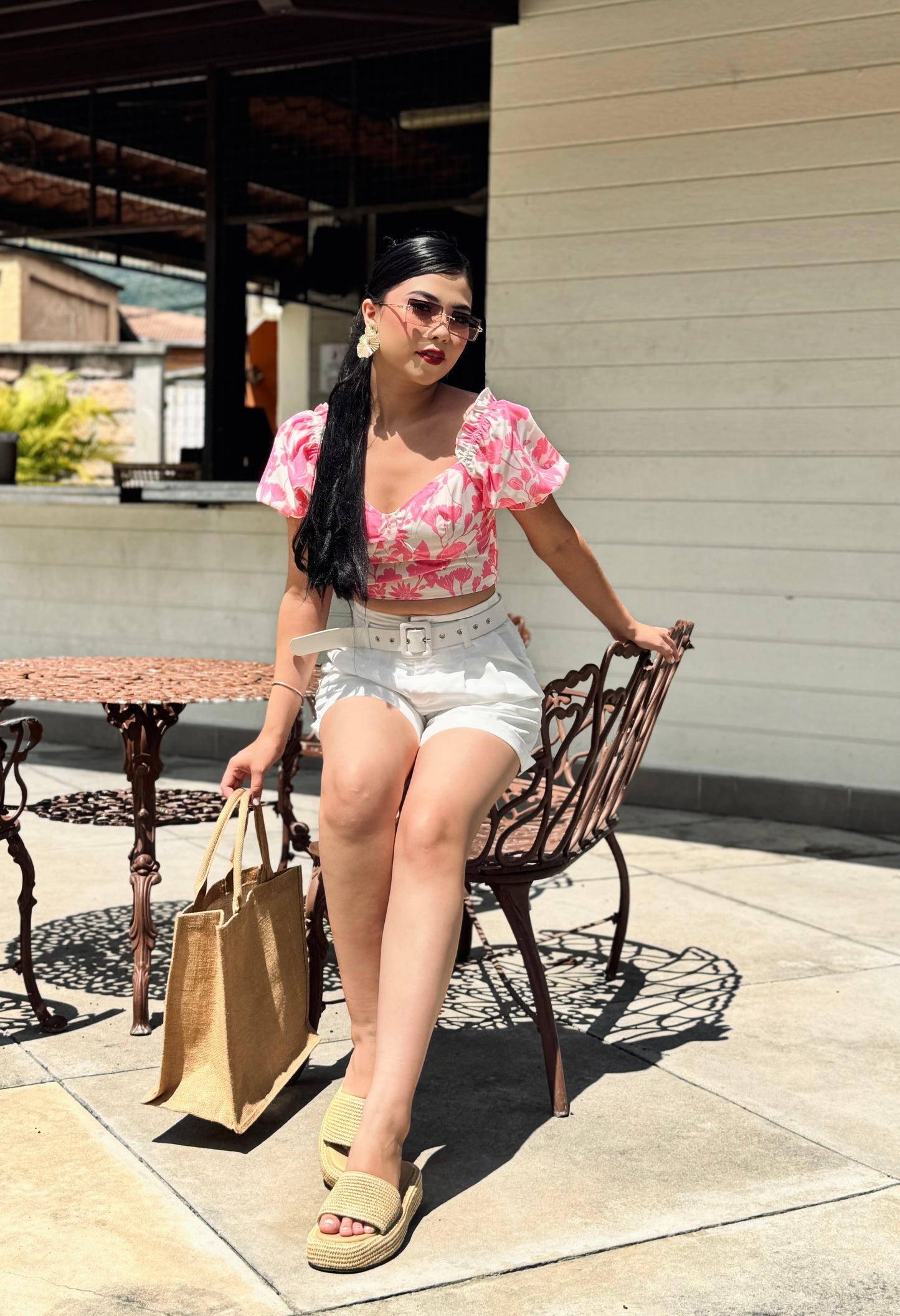 TOP MARGARITA FLORAL