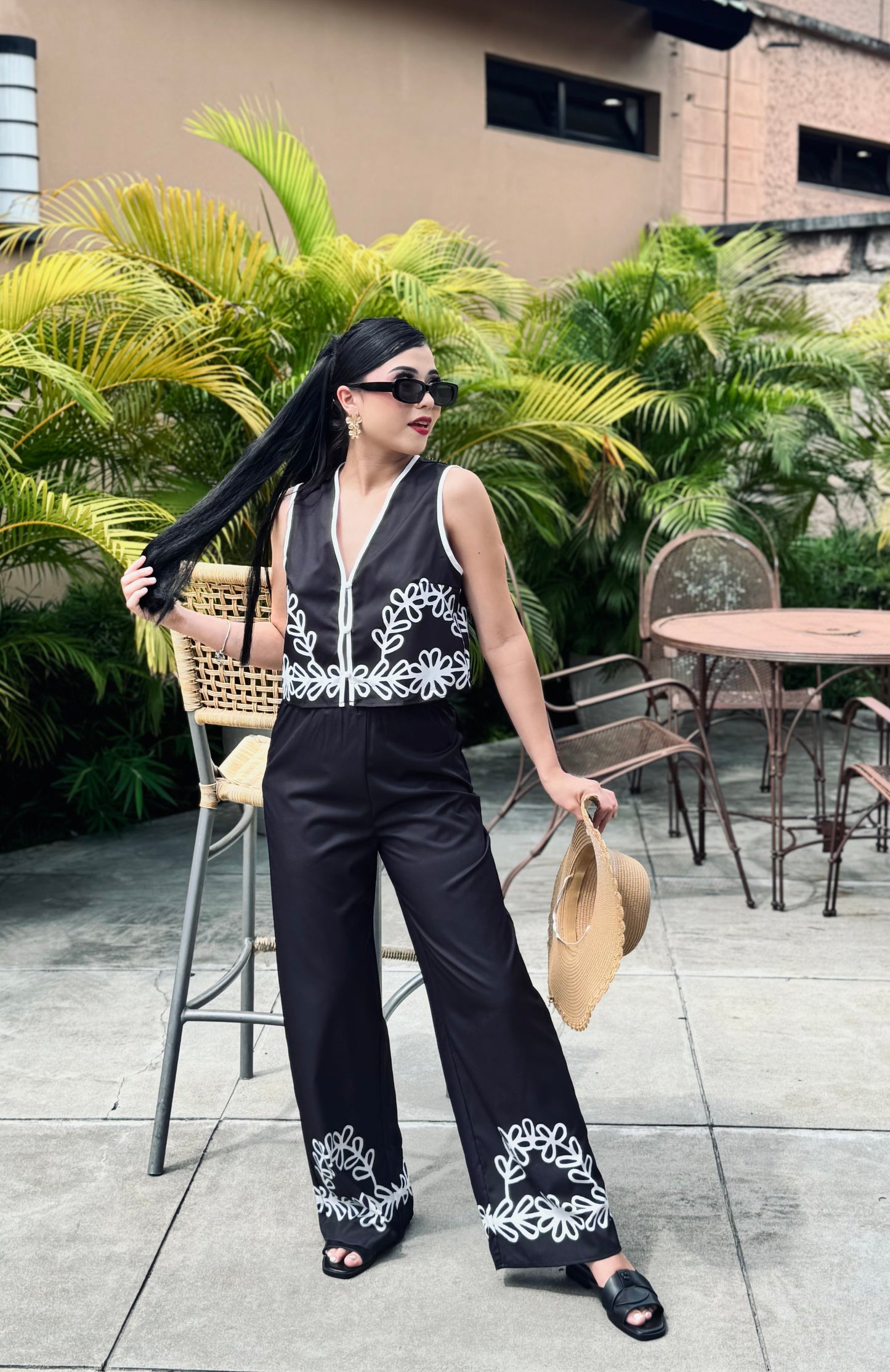 CONJUNTO PANTALÓN ESTAMPADO