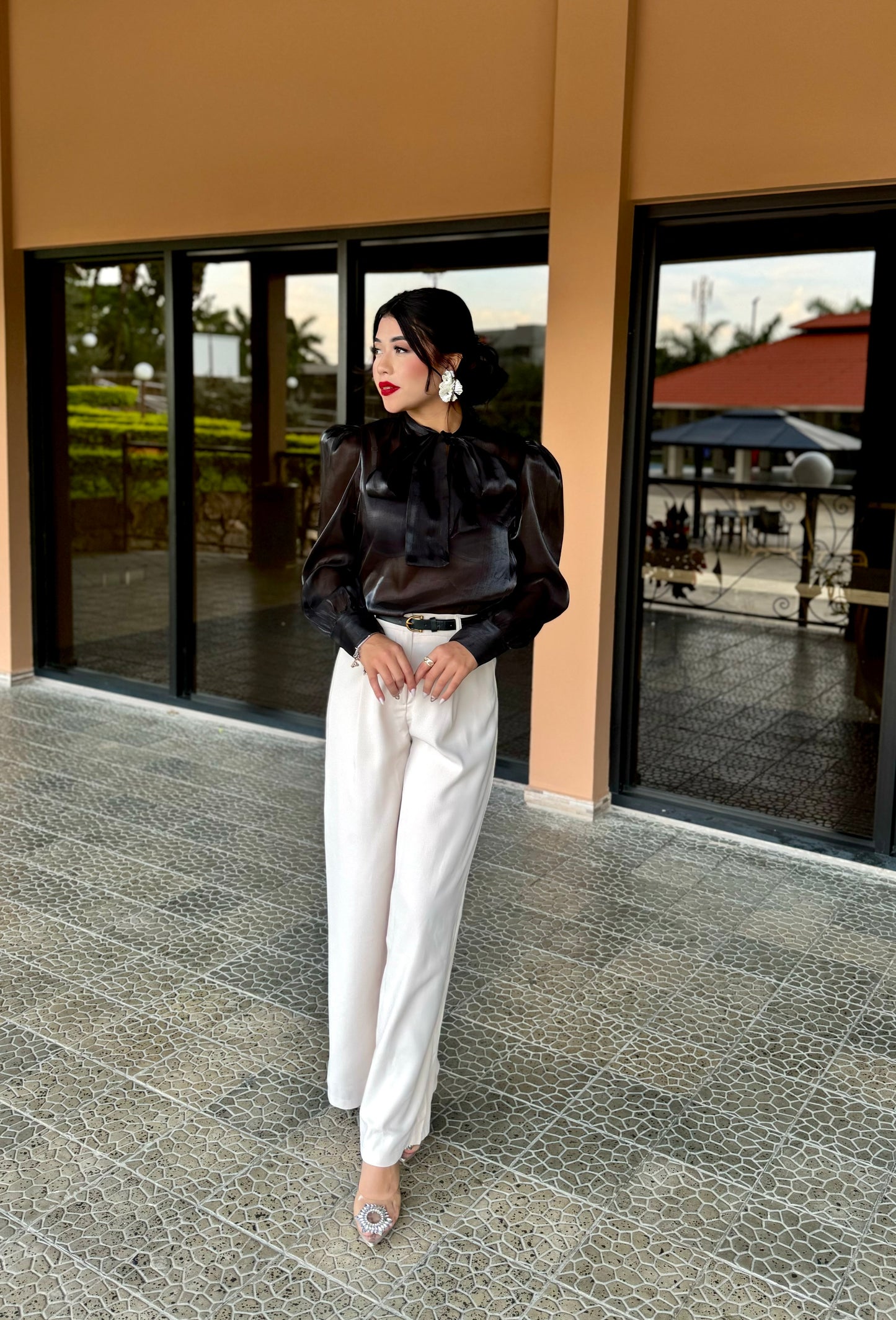 BLUSA SARIN ELEGANT CHONGO