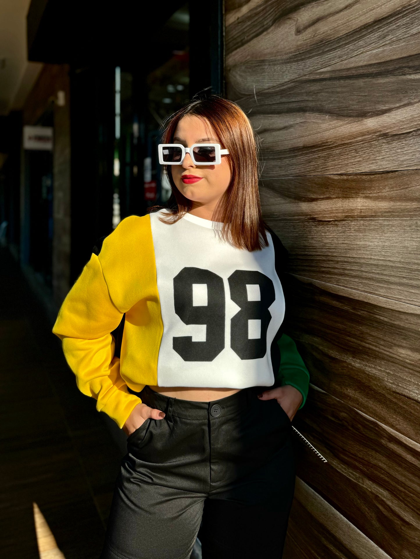SUDADERA BICOLOR