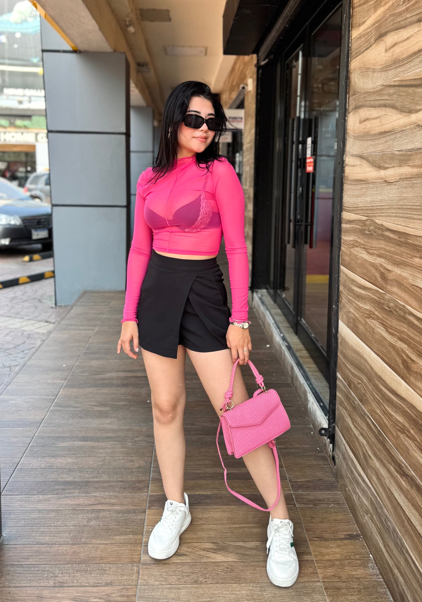 TOP MALLA TRANSPARENTE