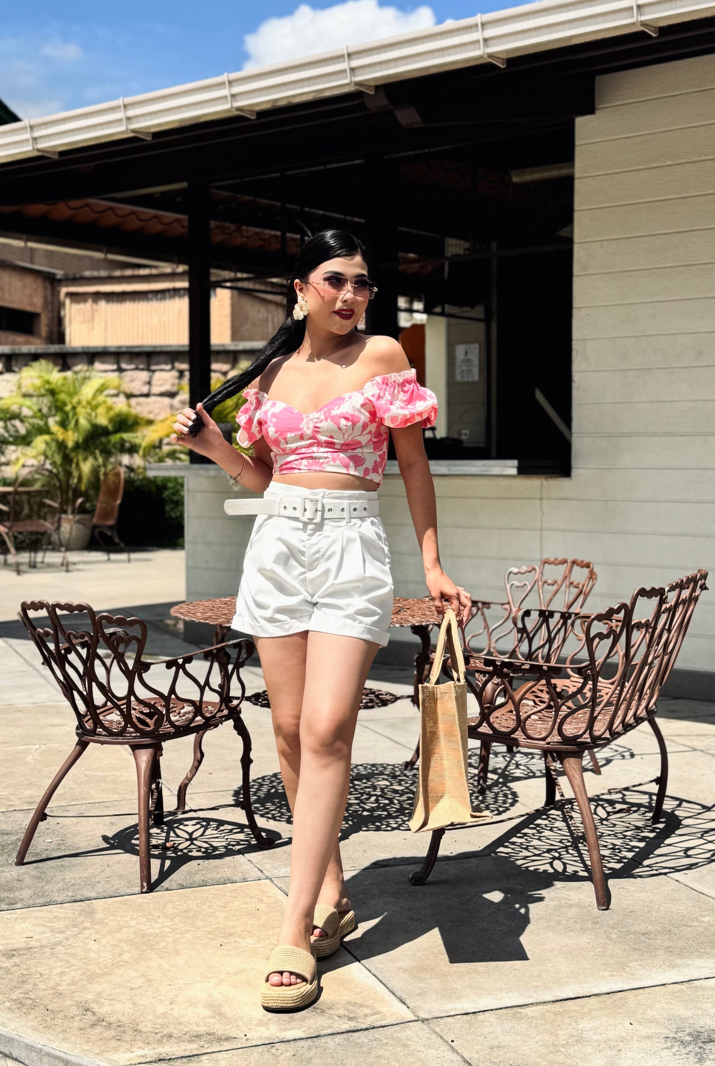 TOP MARGARITA FLORAL