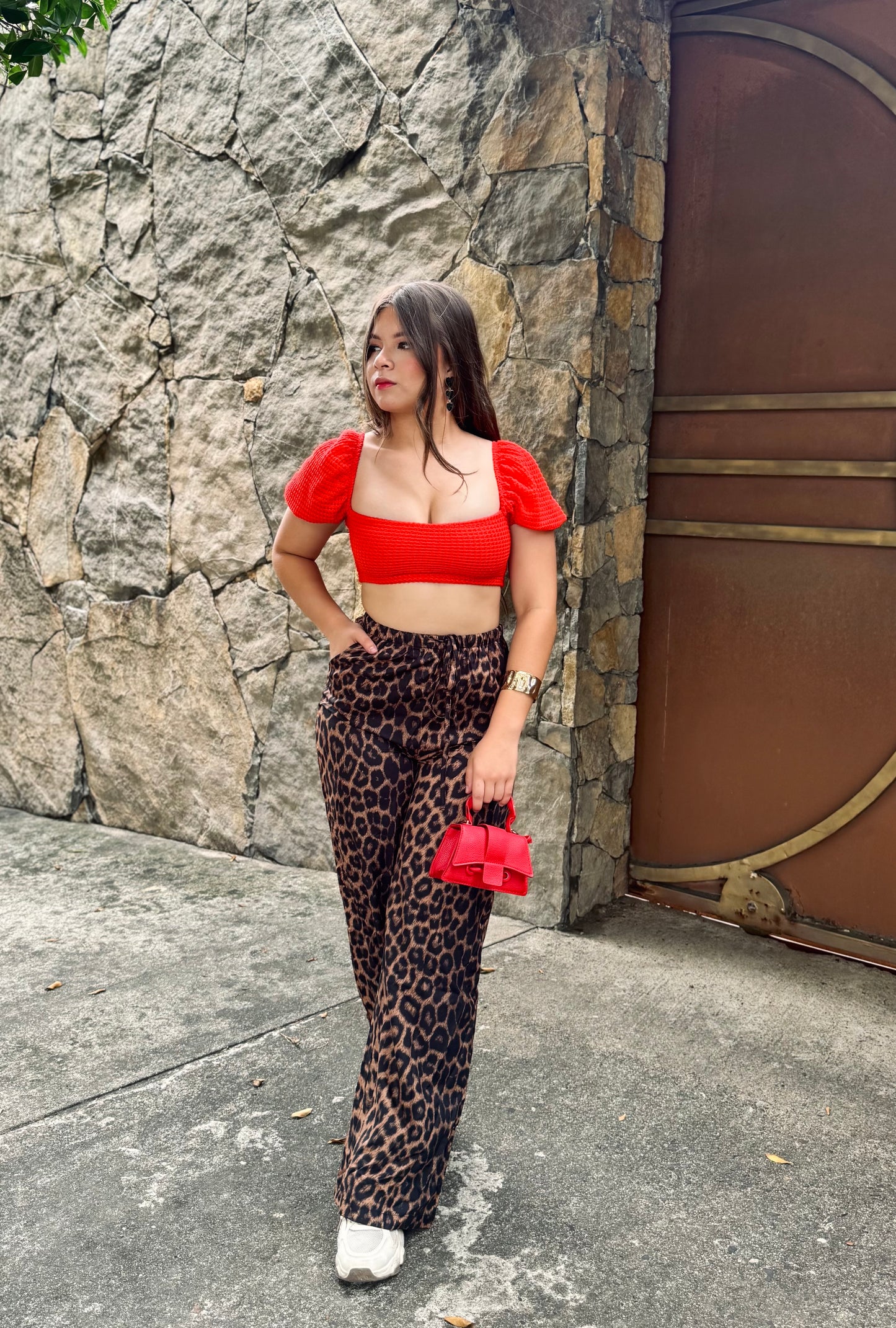 PANTS LEOPARDO