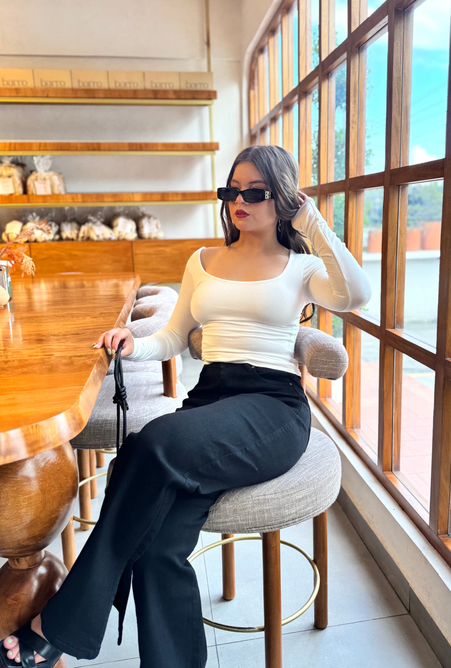 BLUSA MLARGA SUAVE
