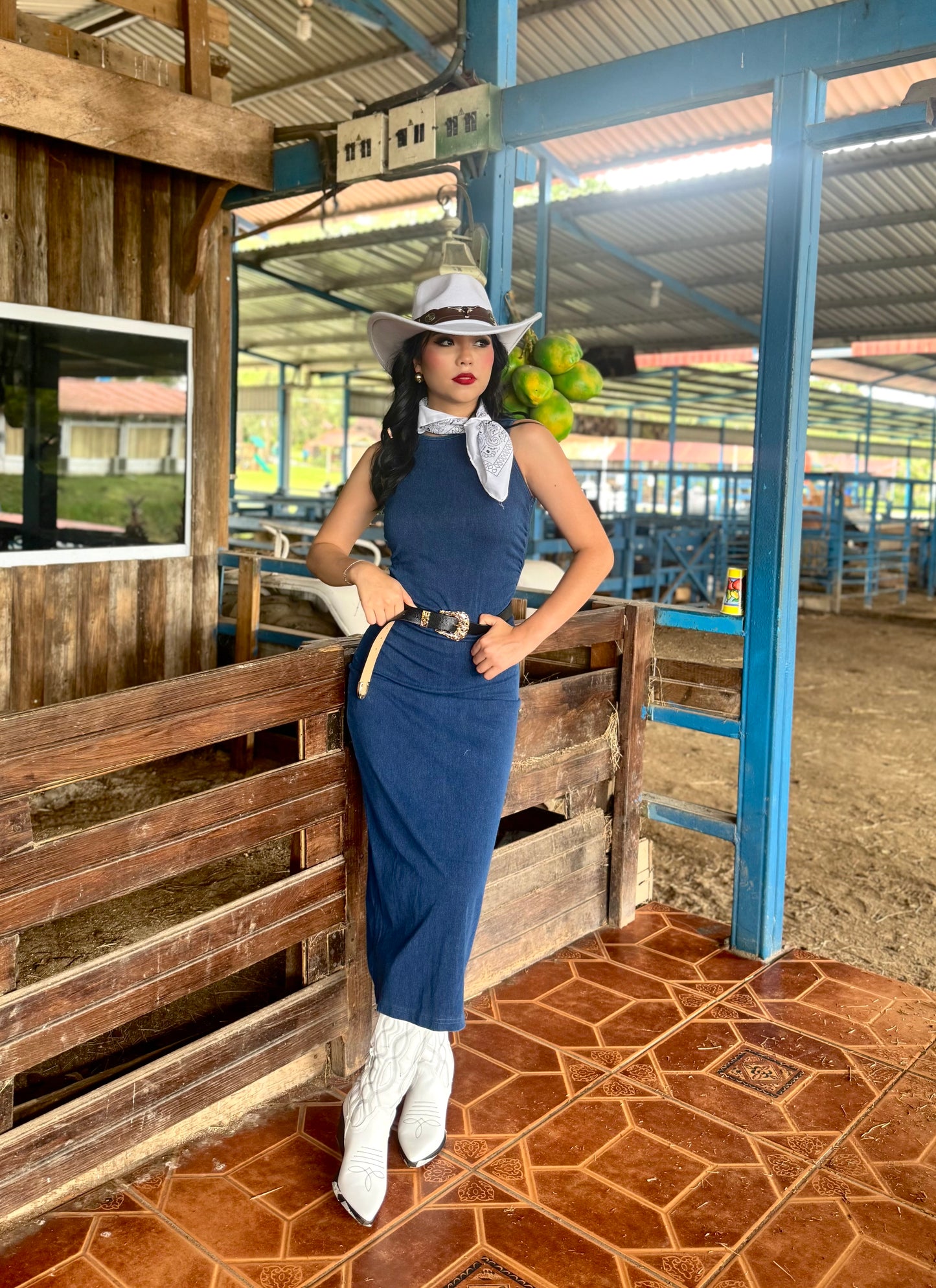VESTIDO DENIM AJUSTADO