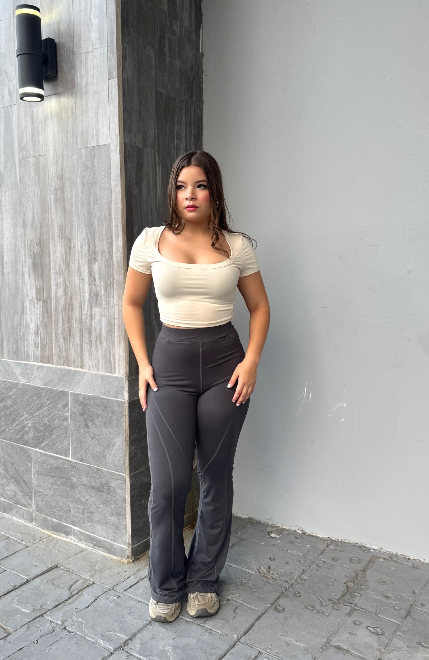 LEGGING DEPORTIVA GRIS