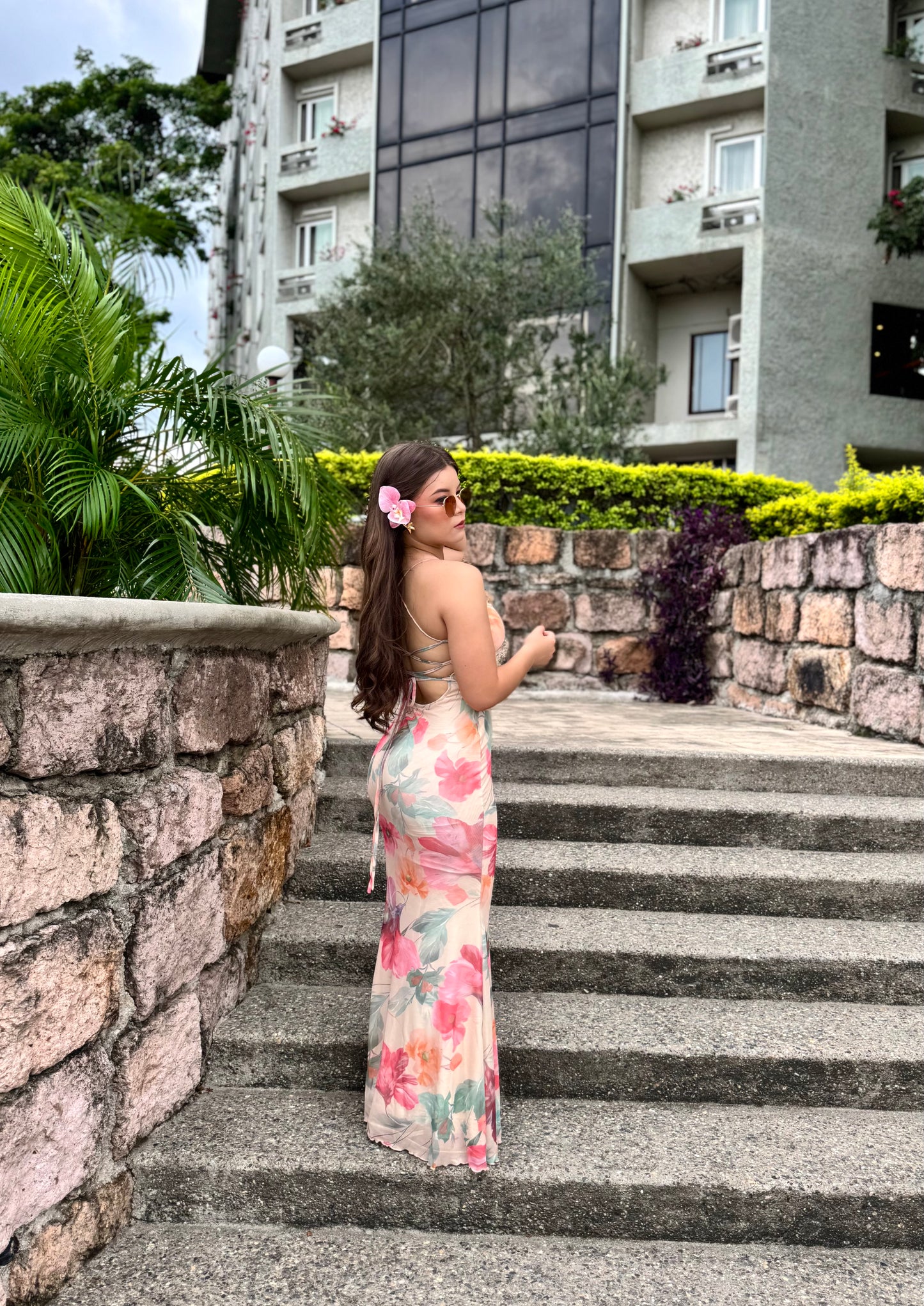 MAXI DRESS AMARRE FLORAL