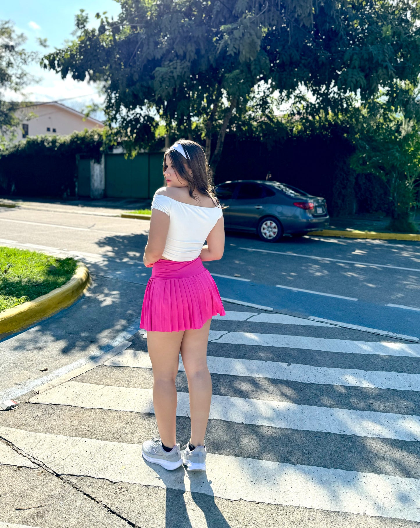 FALDA DEPORTIVA PLISADA