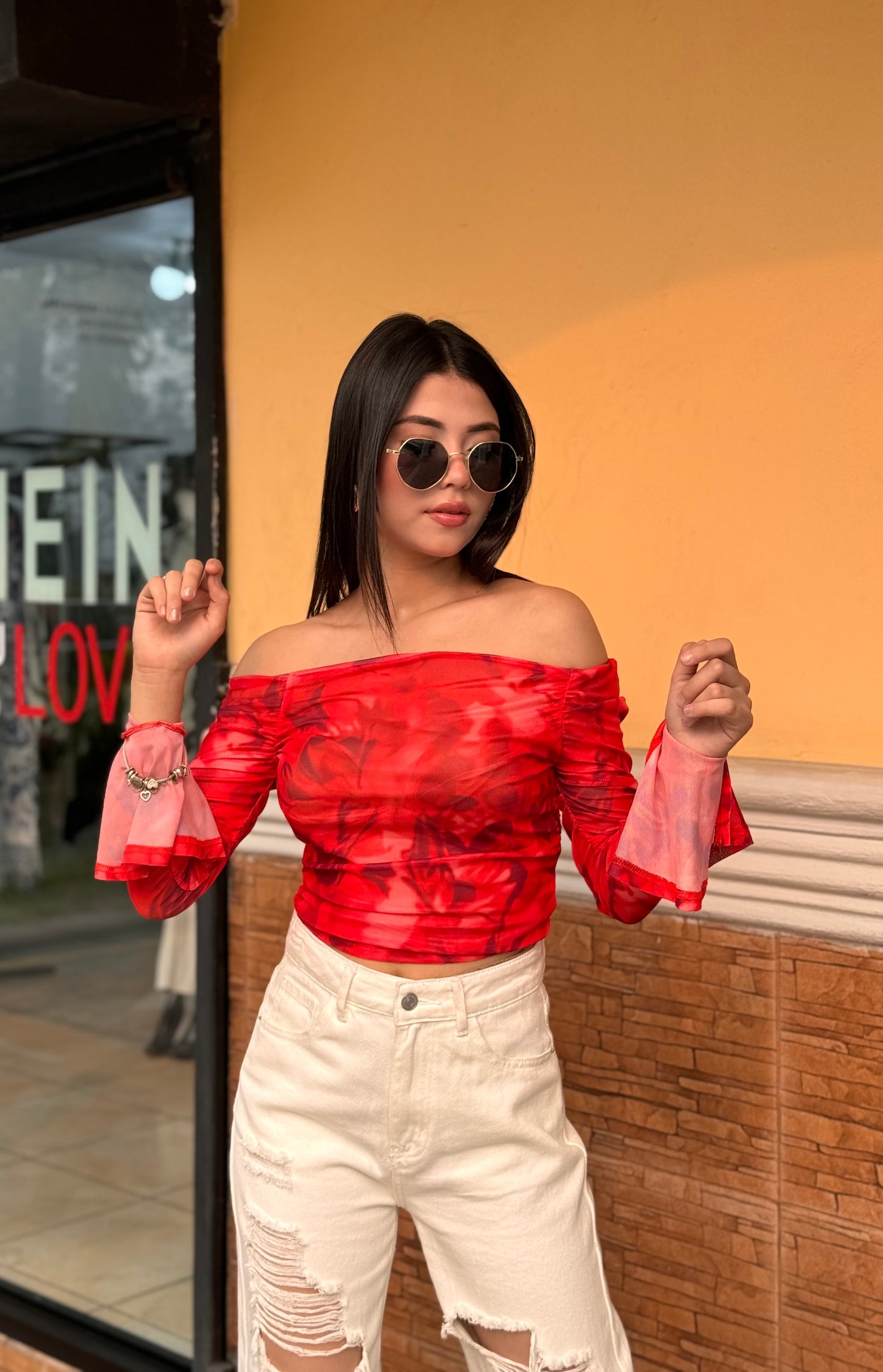 TOP MALLA TRANSPARENTE