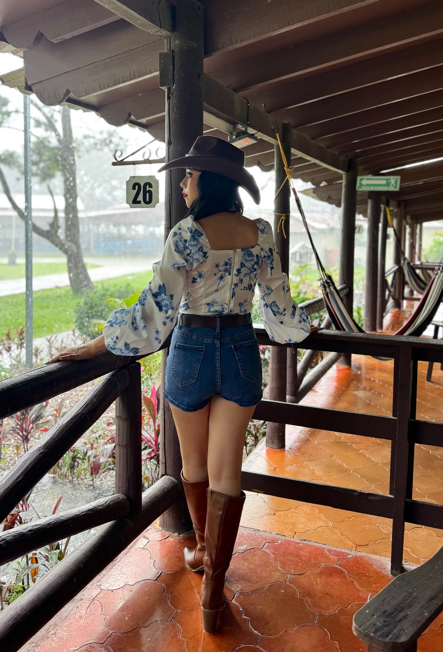 FALDA SHORT DENIM