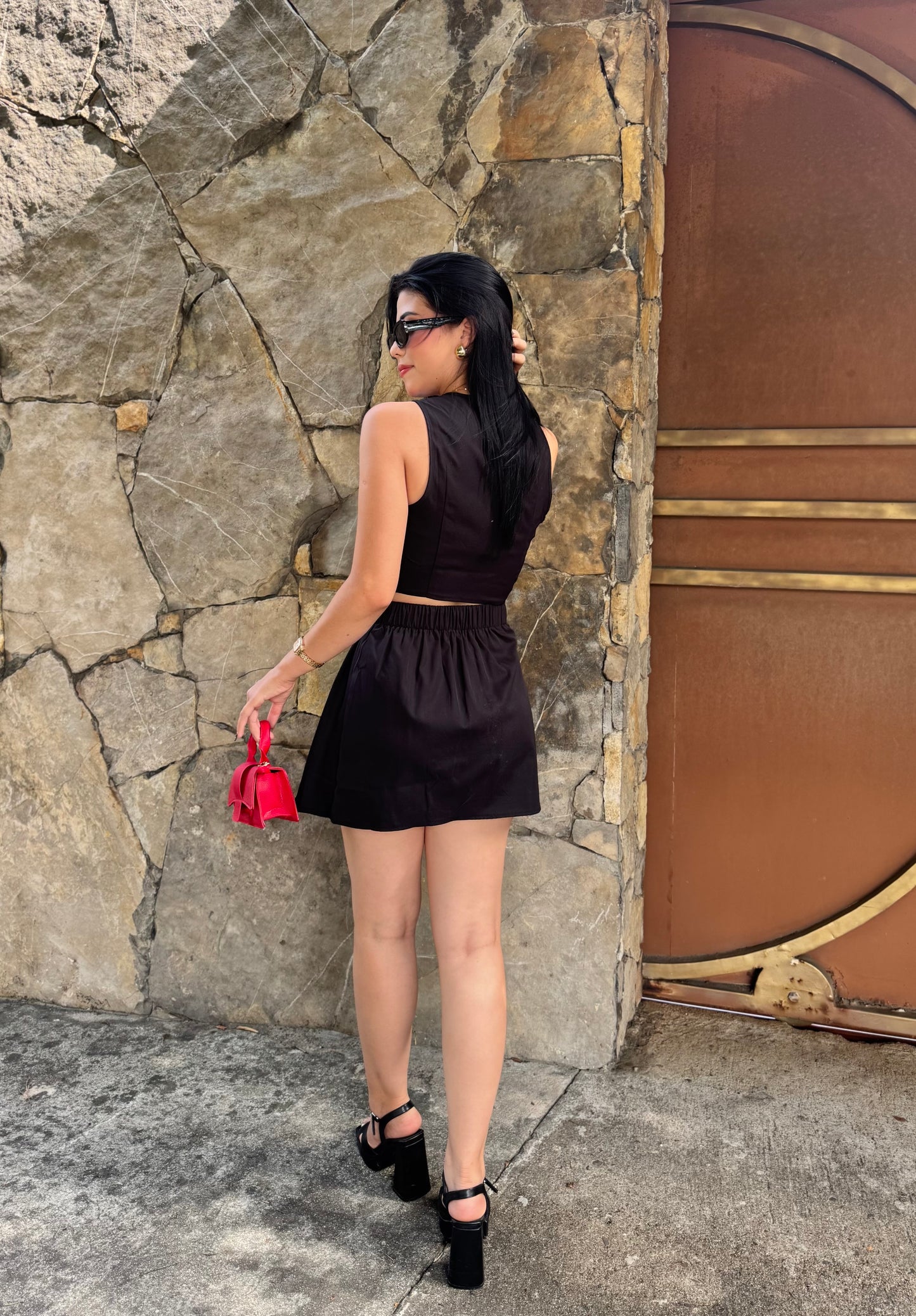 CONJUNTO CASUAL FALDA