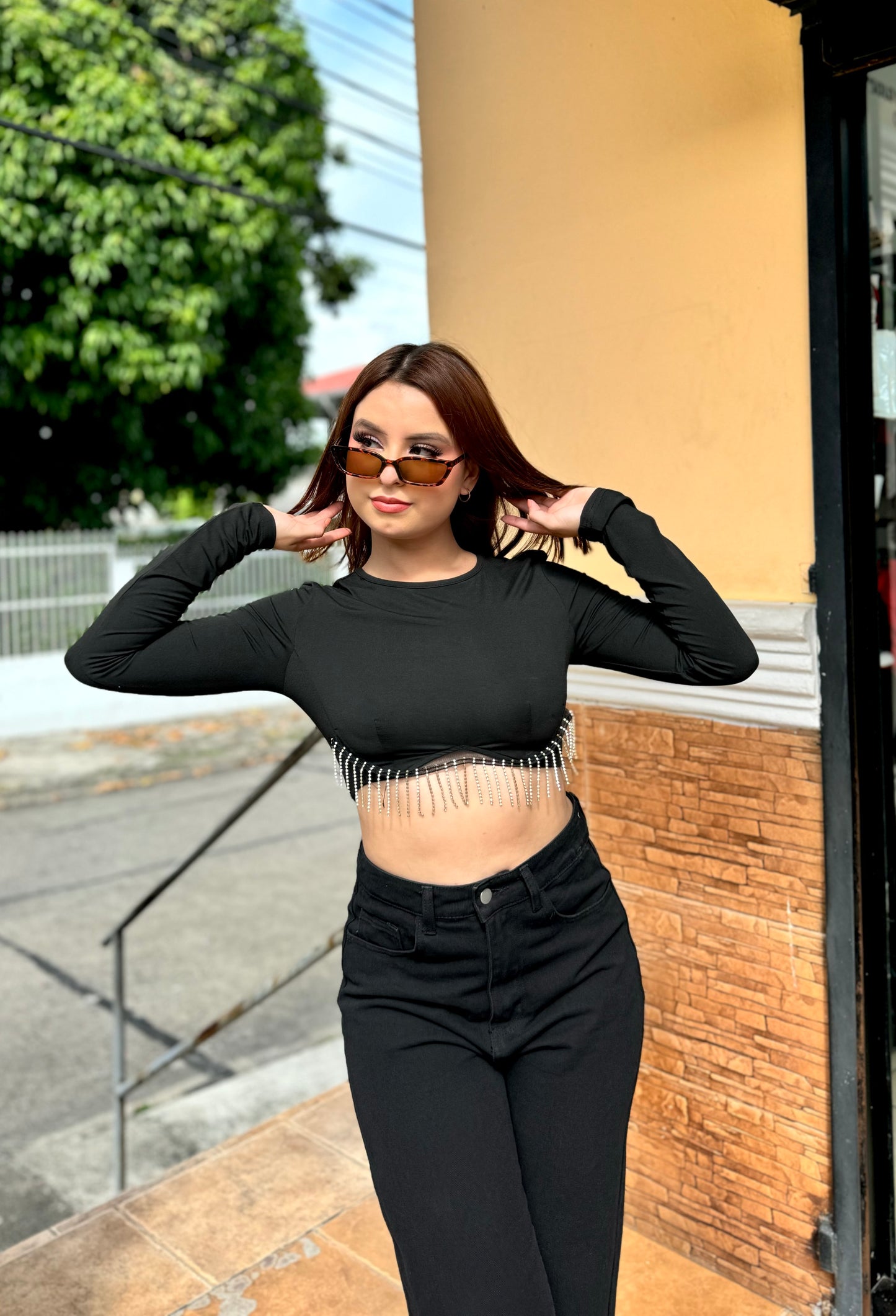 TOP ESTILO BRILLITO