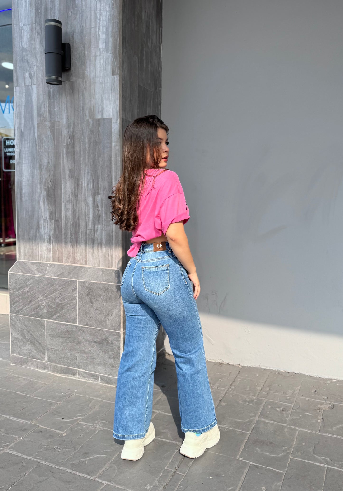 JEANS WIDE LEG PETITE