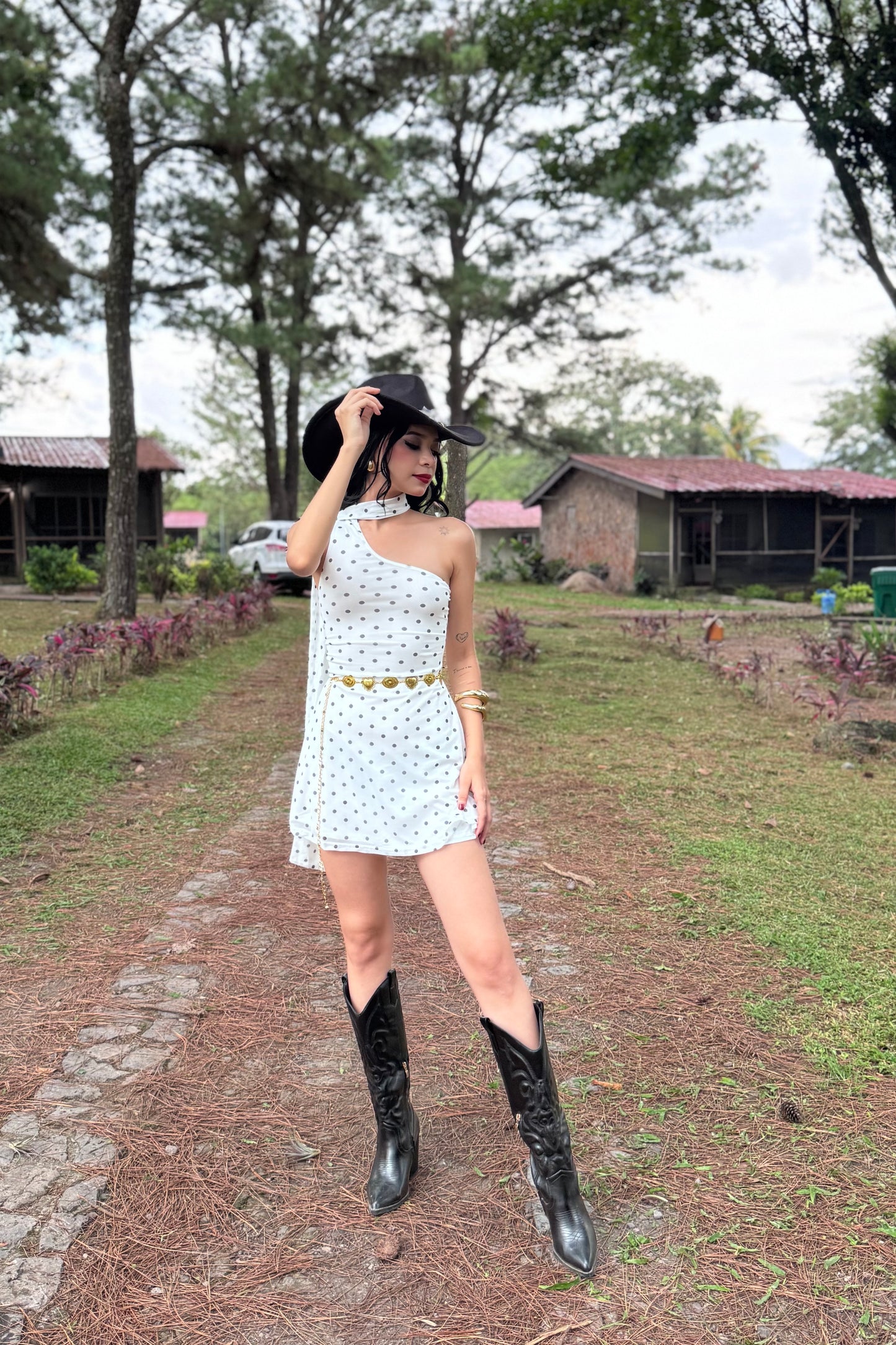 POLKA DOTS DRESS CORSE