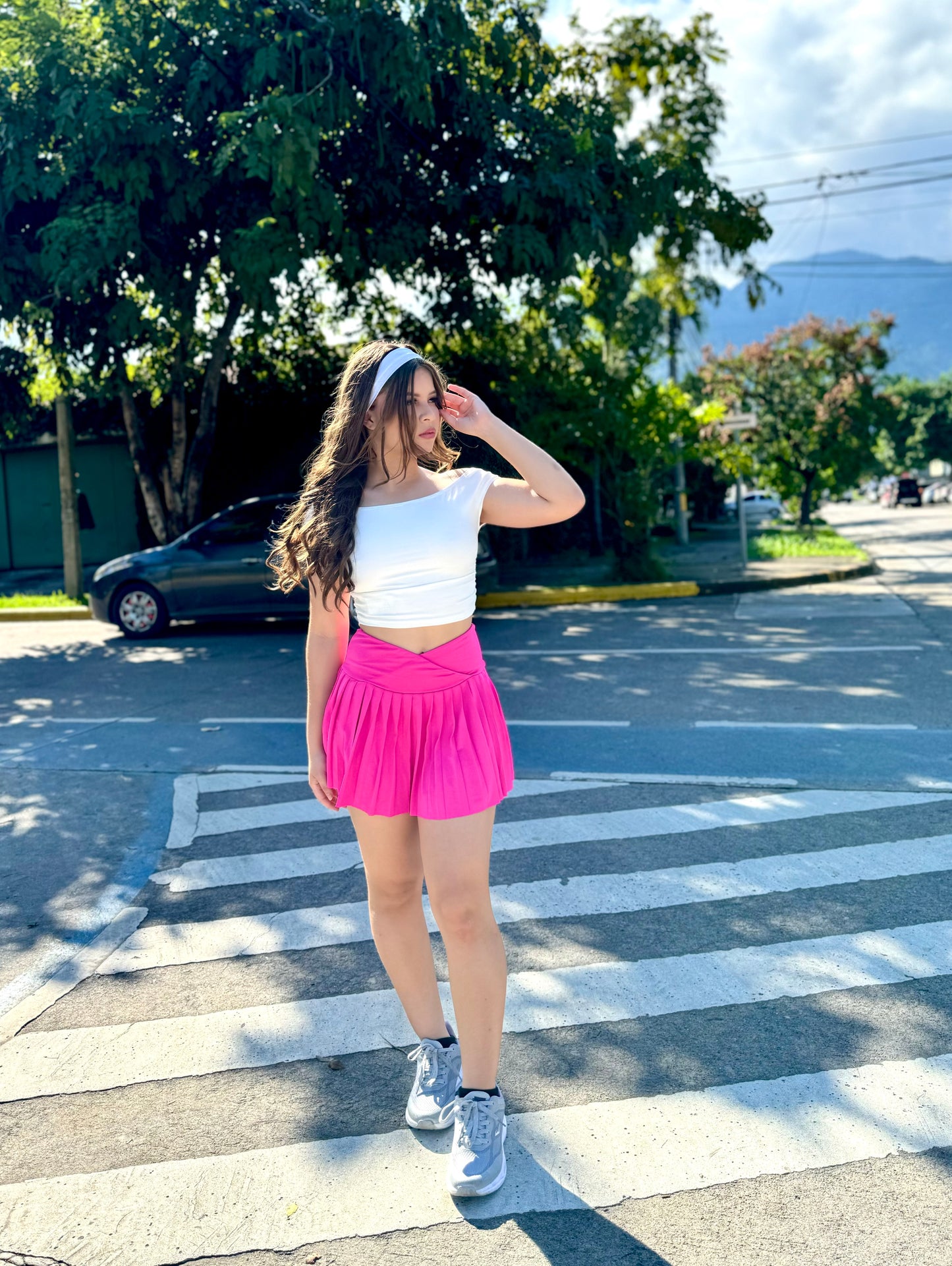 FALDA DEPORTIVA PLISADA