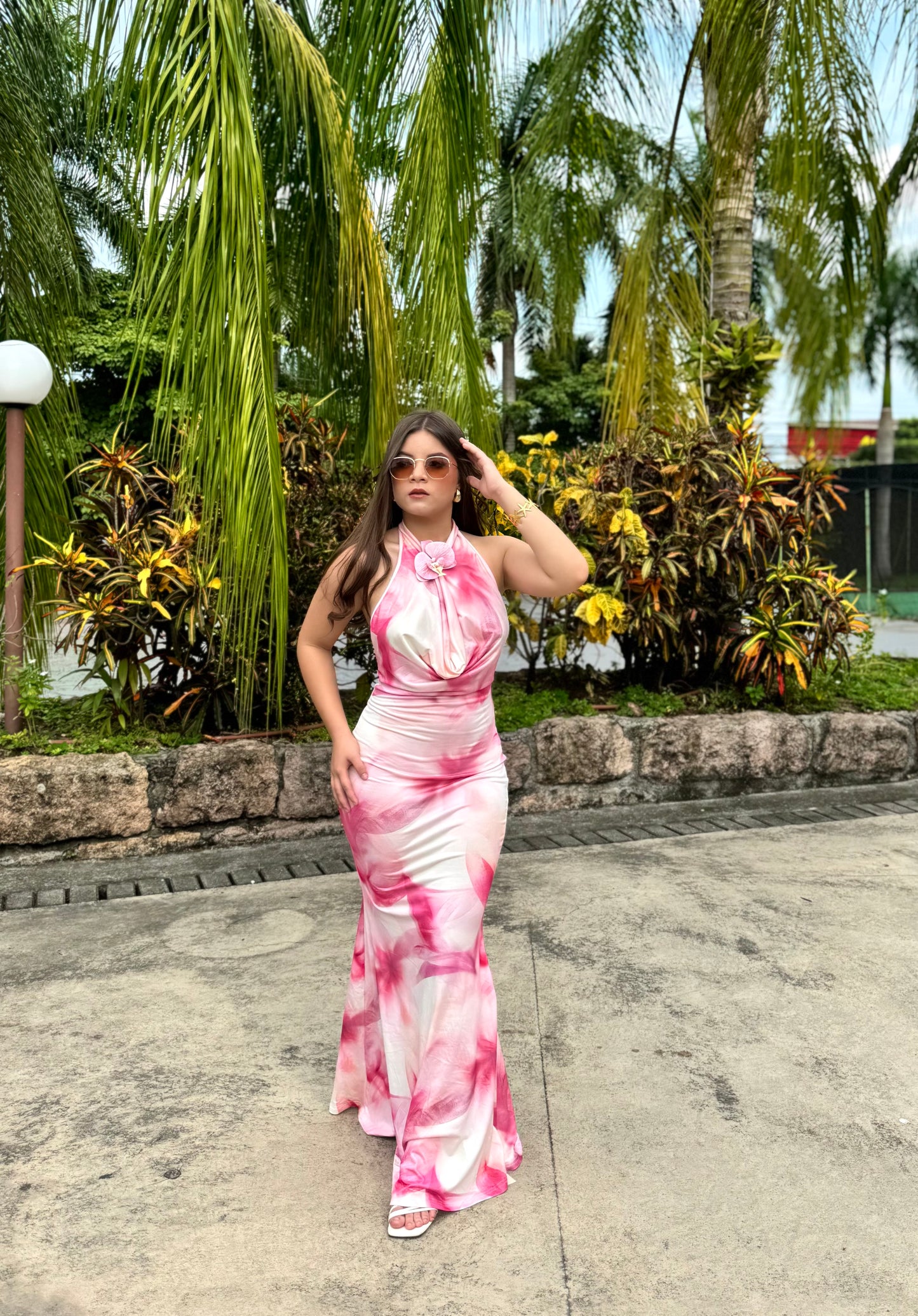 MAXI FLORAL AJUSTADO