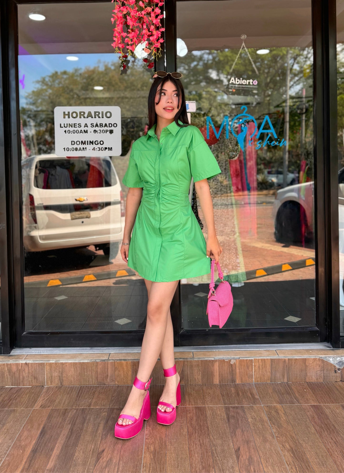 VESTIDO BOTÓN