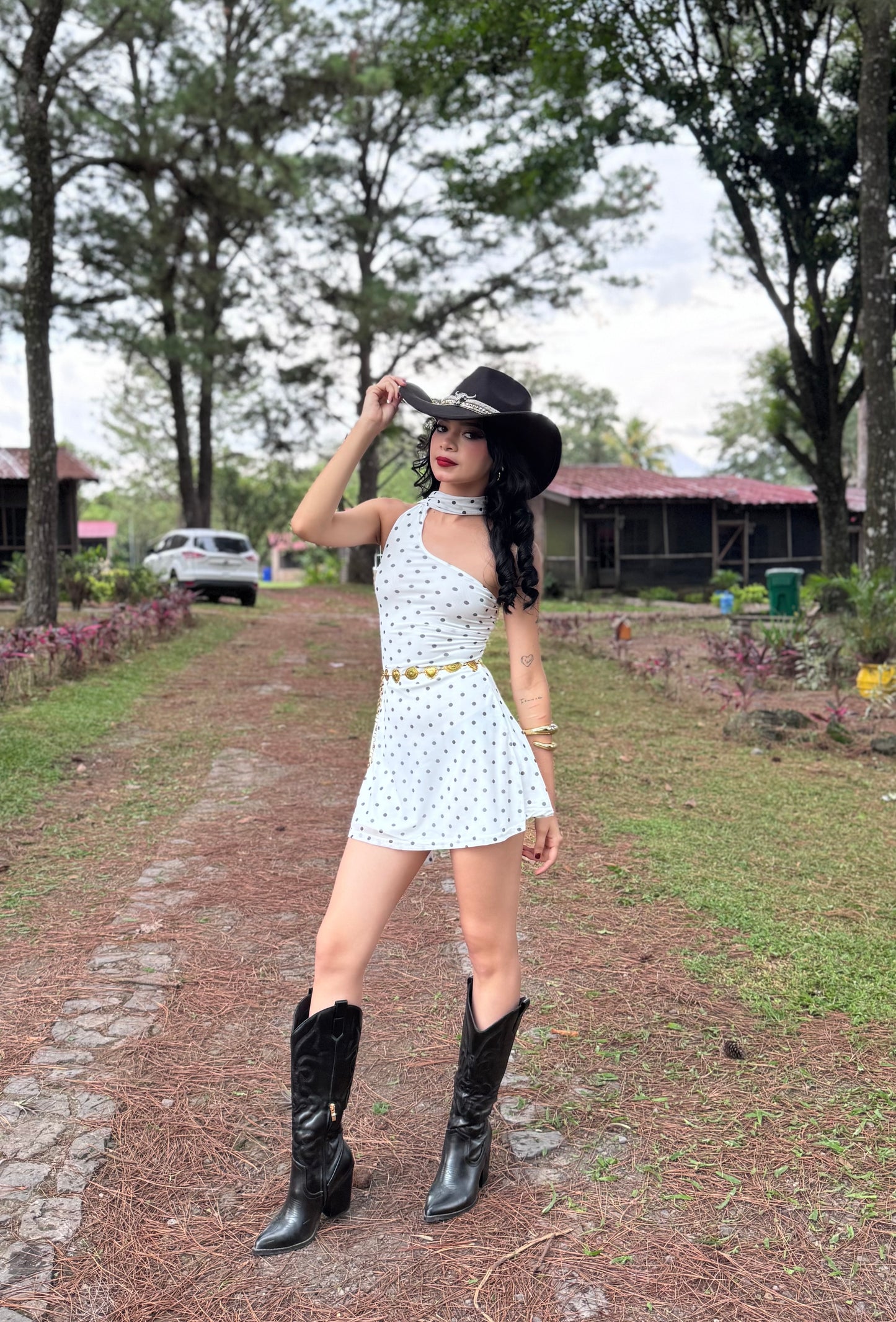 POLKA DOTS DRESS CORSE