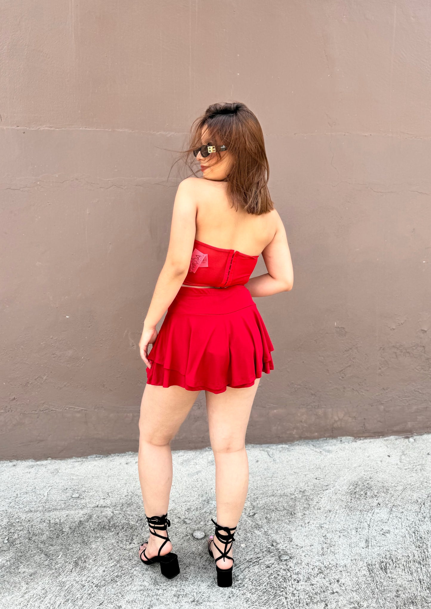 FALDA SHORT VUELO