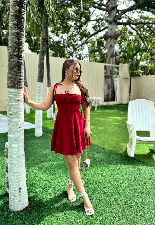 VESTIDO CUTE OCRE