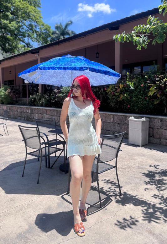 VESTIDO DE LANA PLAYERO