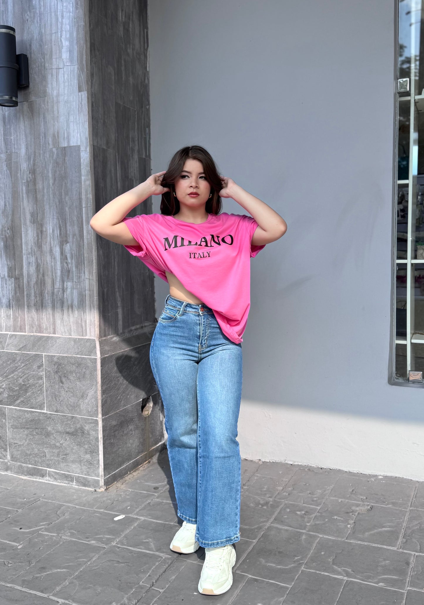 JEANS WIDE LEG PETITE