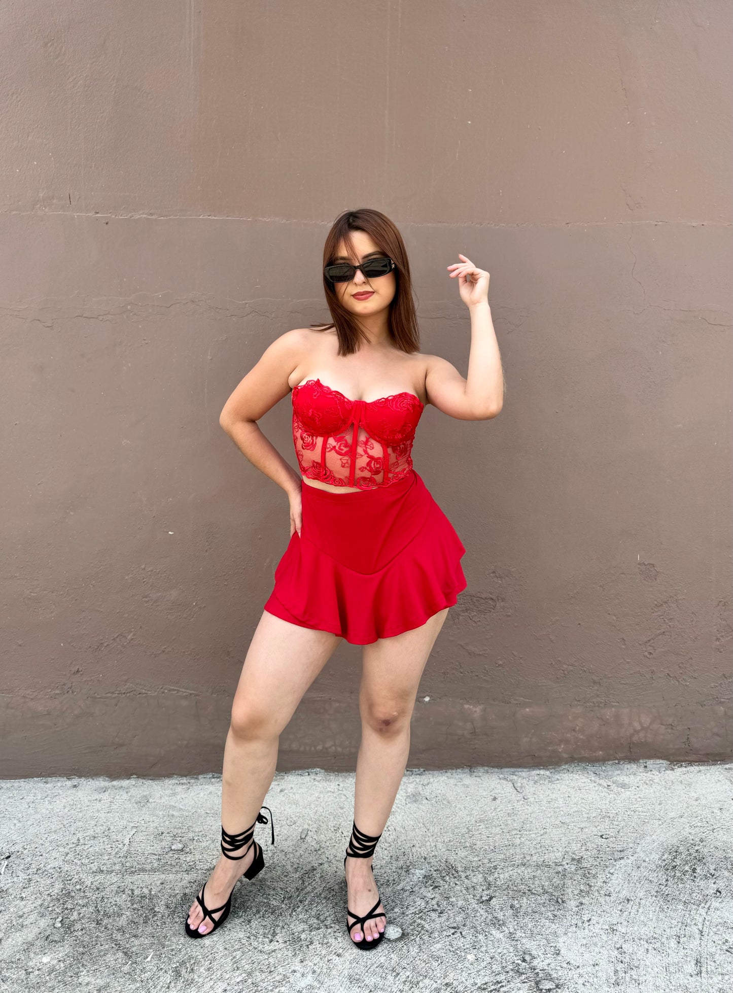 FALDA SHORT VUELO