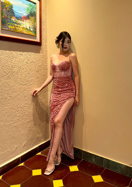 GALA BRILLO ESTILO CORSÉ