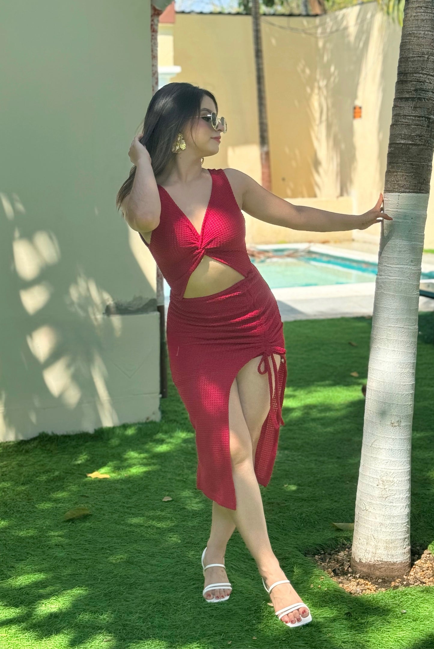 VESTIDO FRUNCIDO