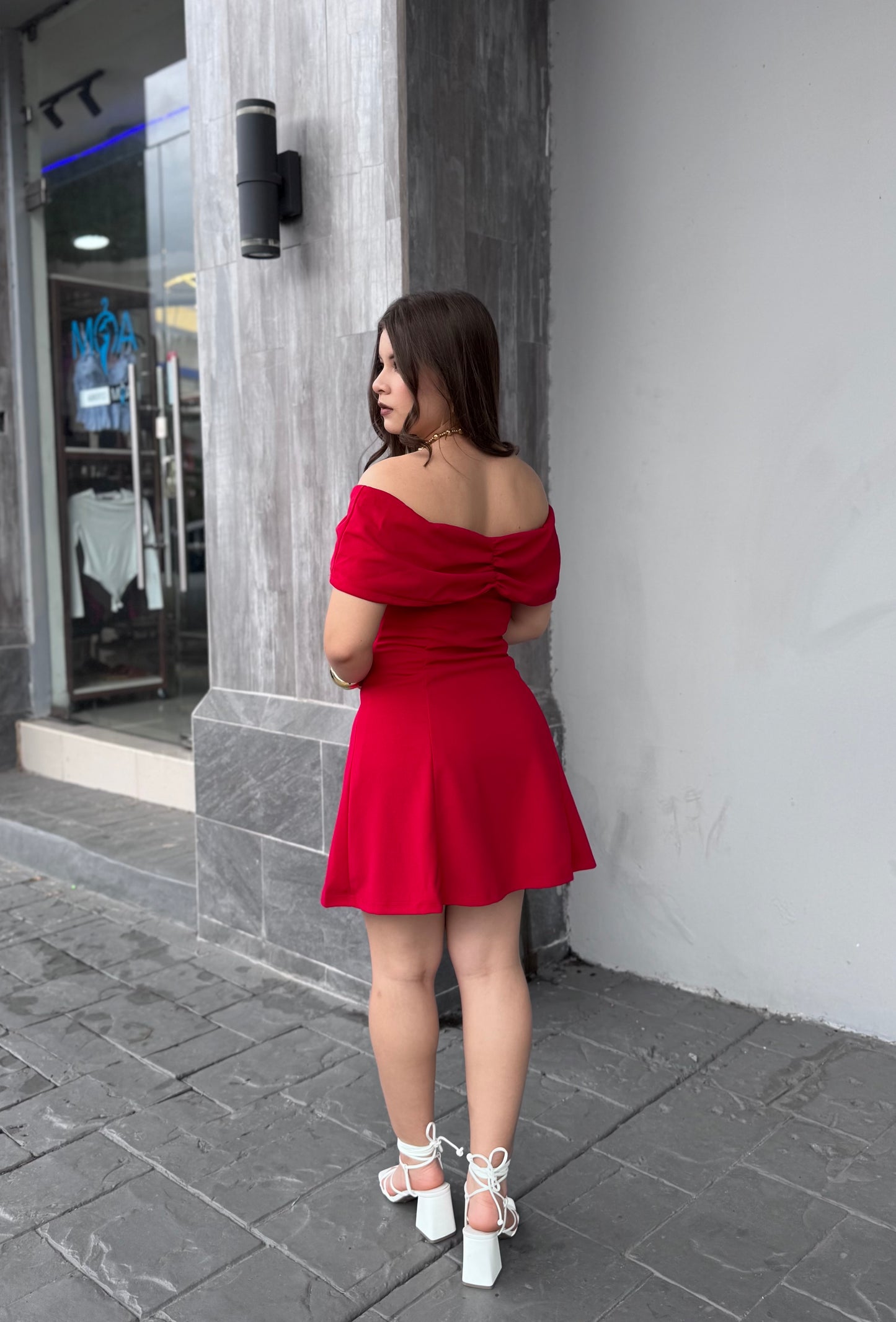 VESTIDO EFECTO CHONGO