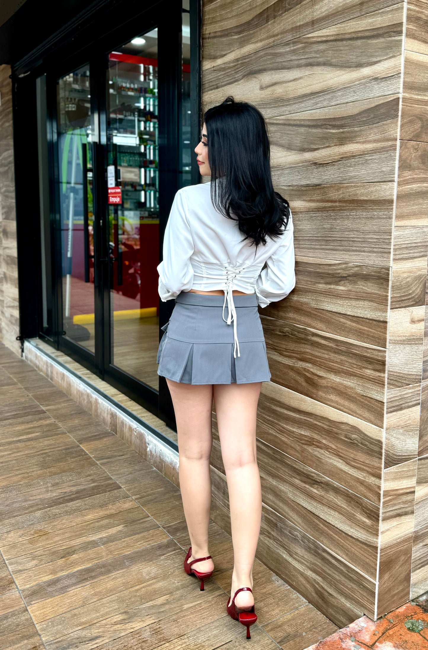 FALDA SHORT CARGO