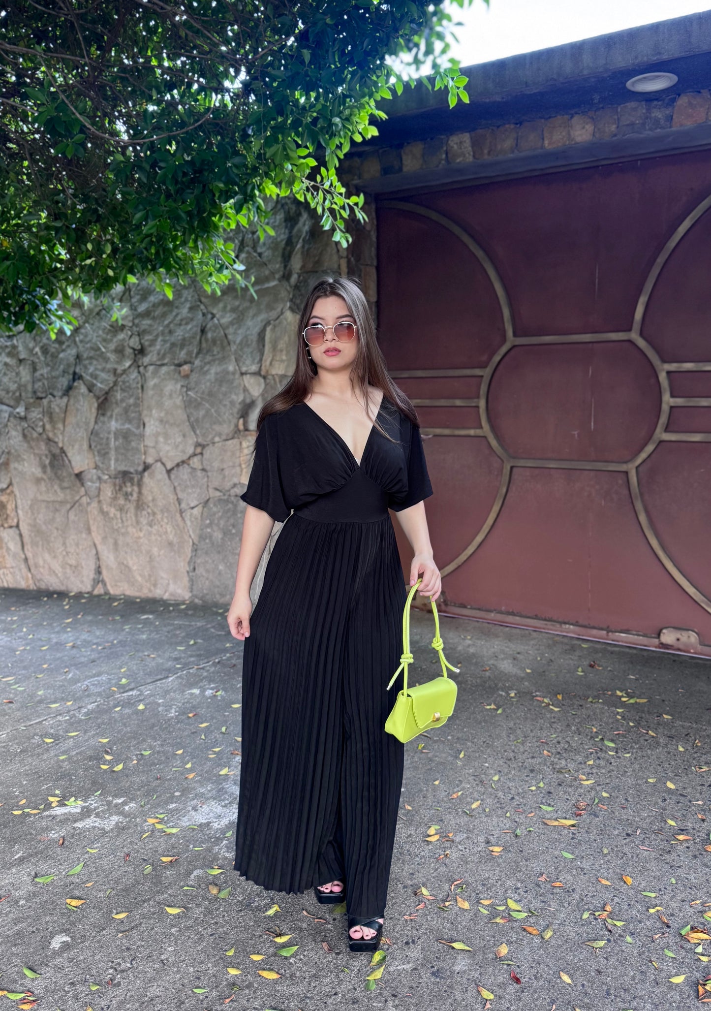 JUMPER PLISADO ELEGANTE