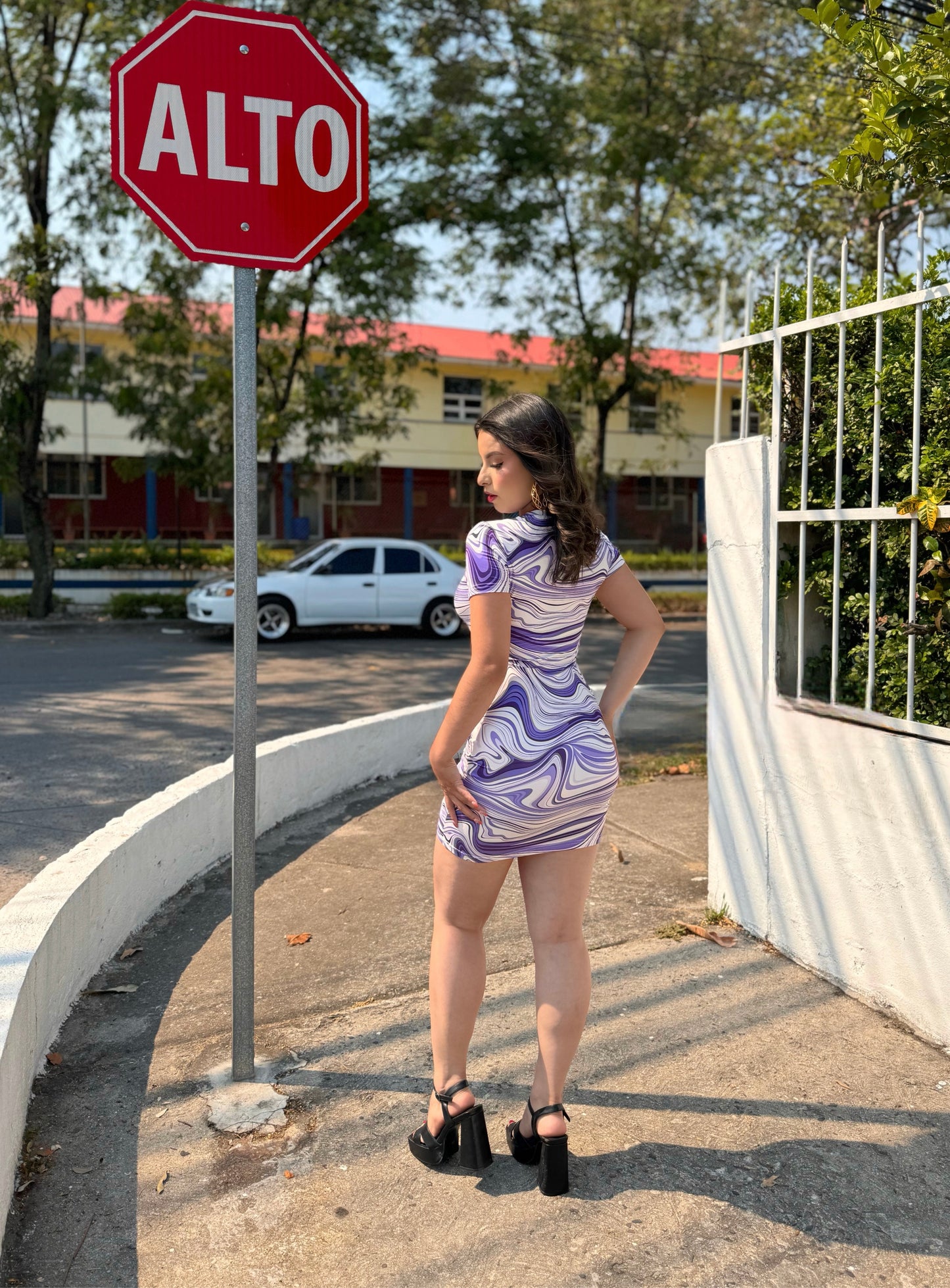 VESTIDO ABSTRACTO