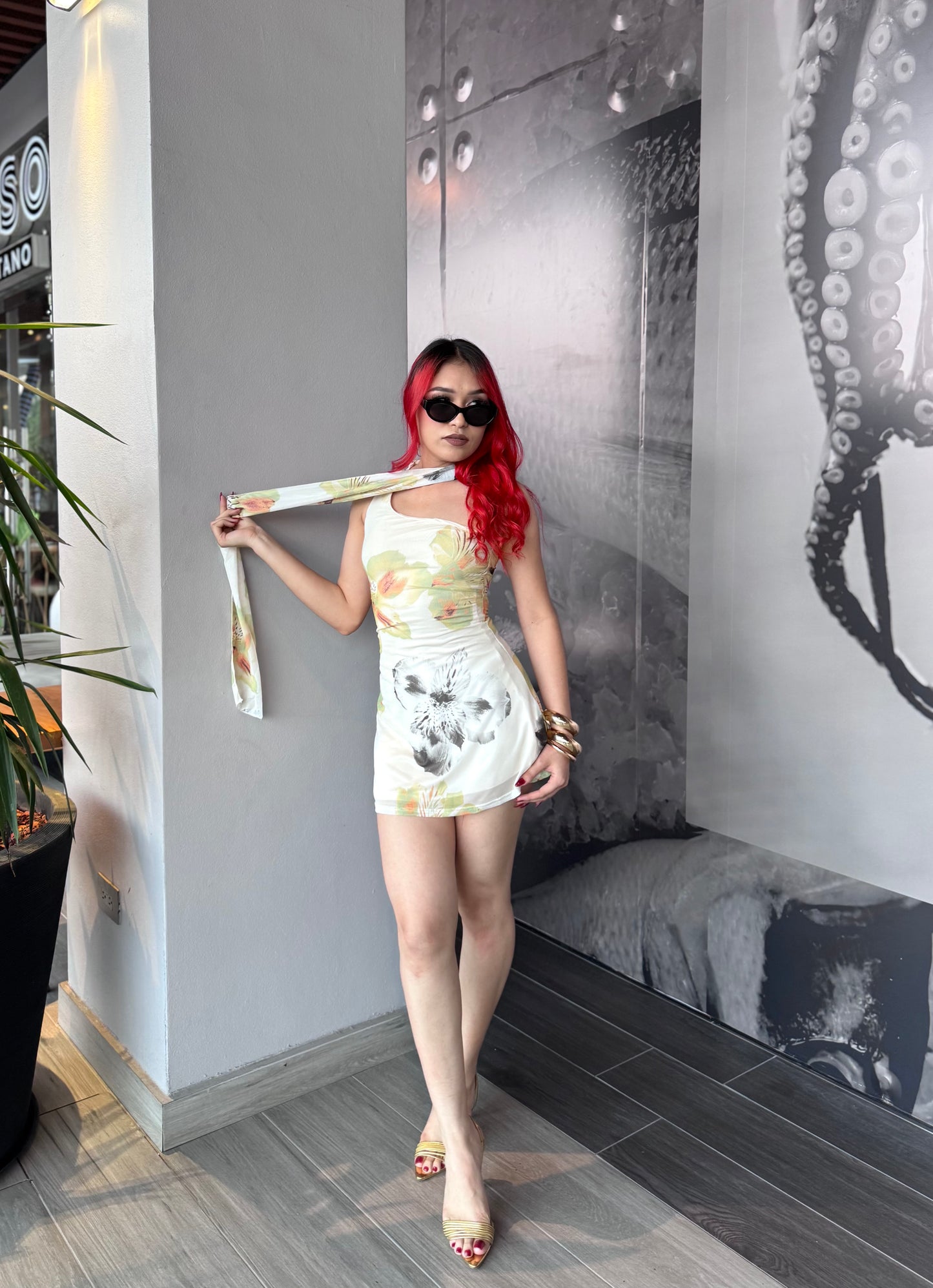FLORAL DRESS AMARRE