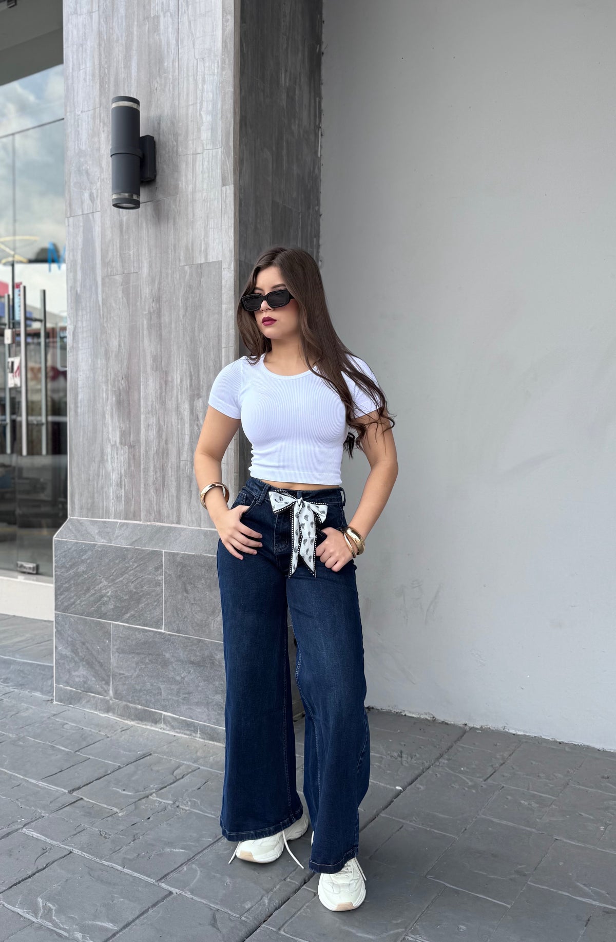 MAXI WIDE LEG C PAÑUELO