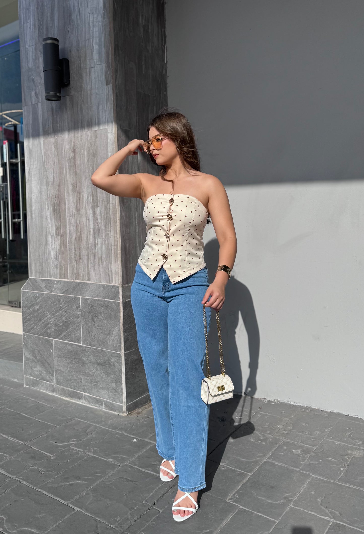 TOP POLKA STRAP METAL