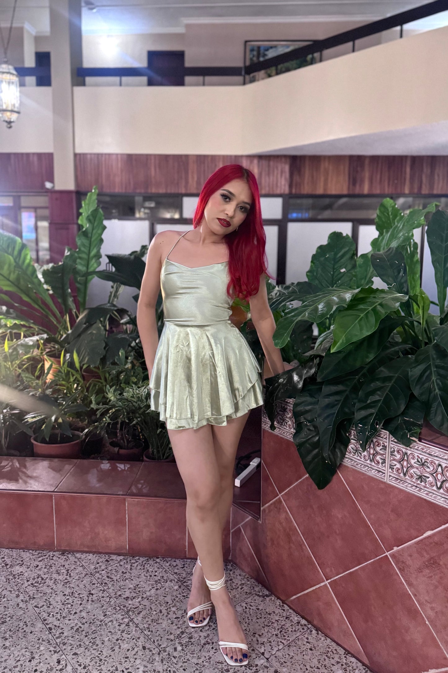 VESTIDO PRINCESA SATIN
