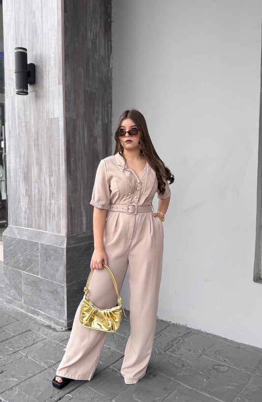 JUMPSUIT CASUAL C CINTURÓN